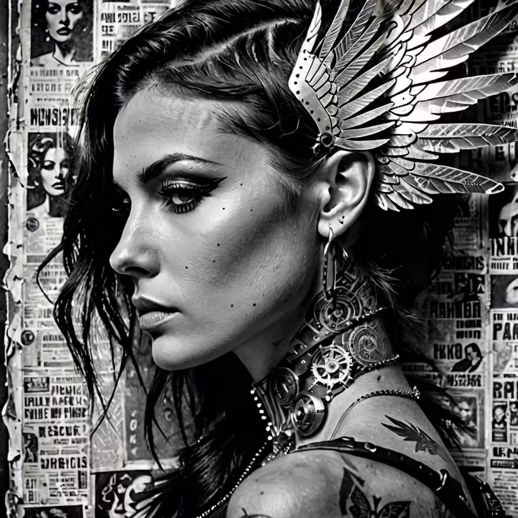 Hybrid Aesthetics: Wings of the Iron Muse