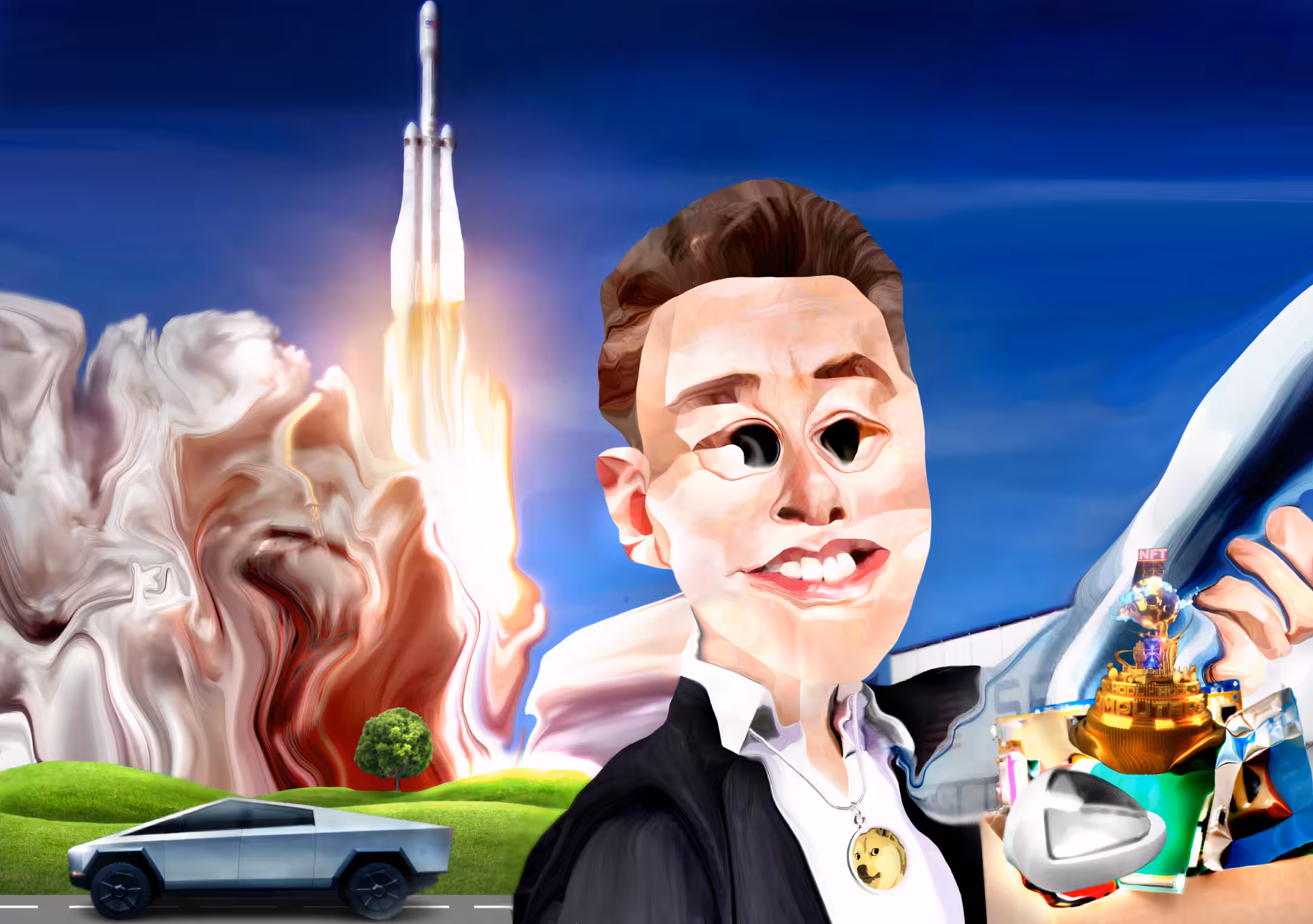 Elon's Trip + Drip
