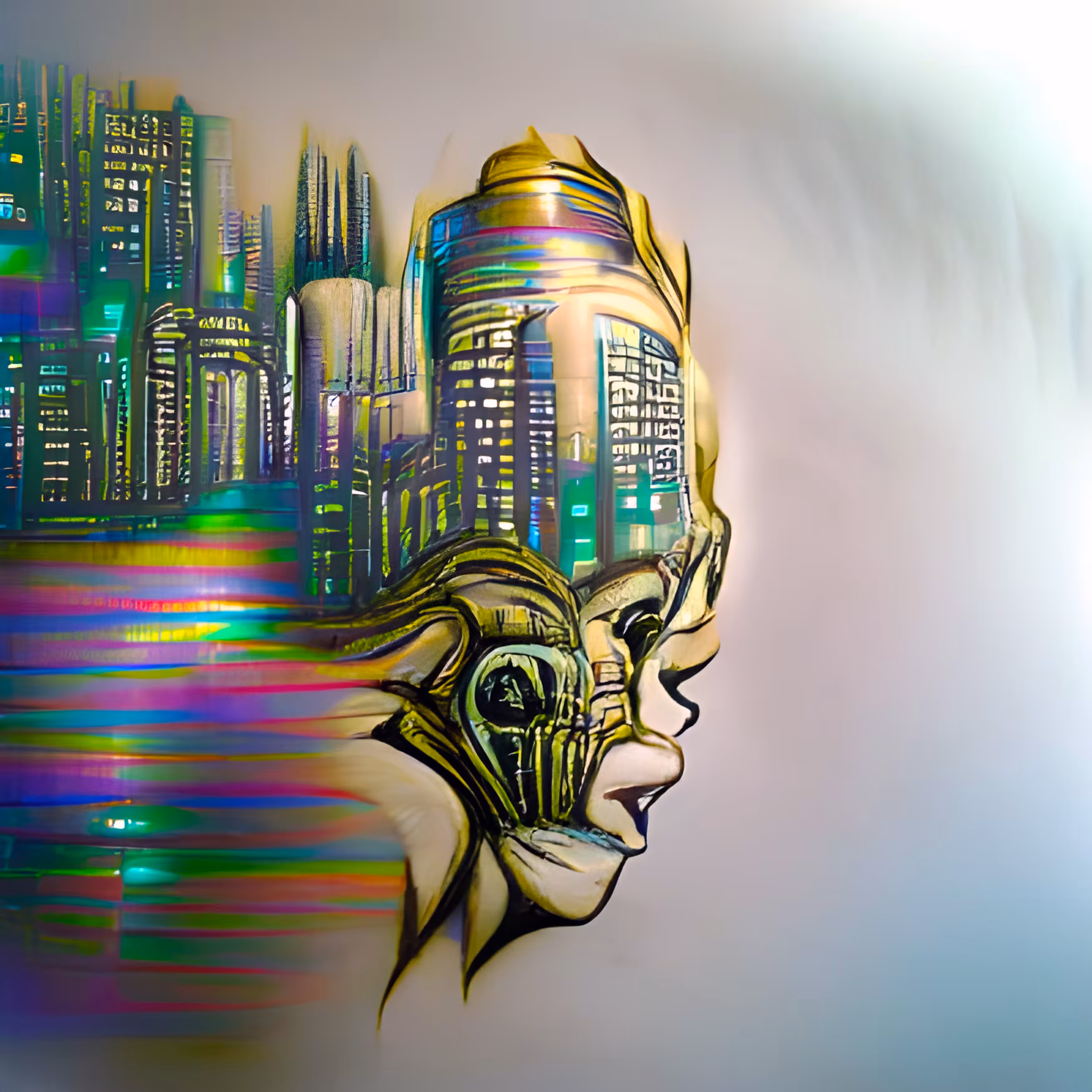 Dystopian Metropolis: Travel in Time