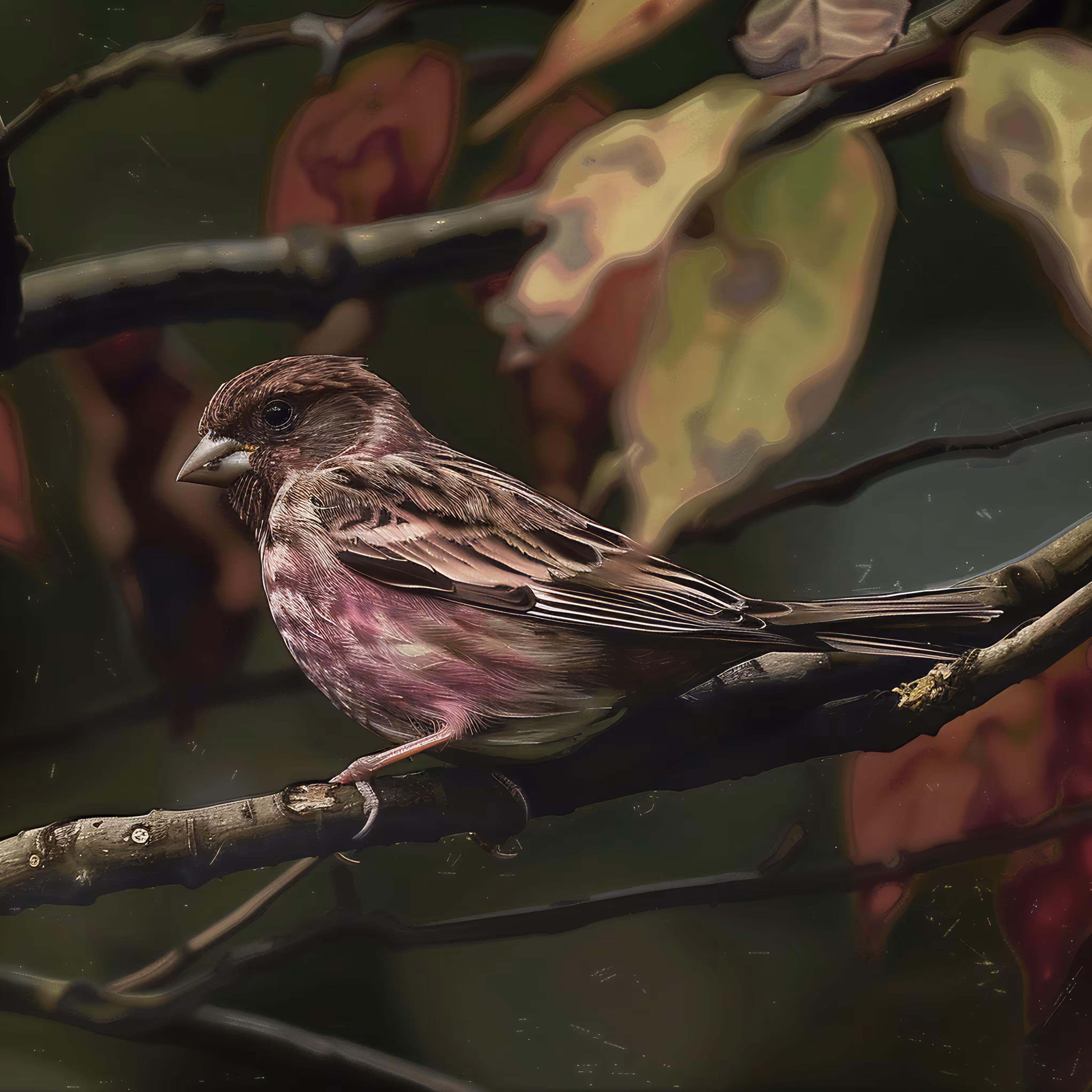 Haemorhous purpureus