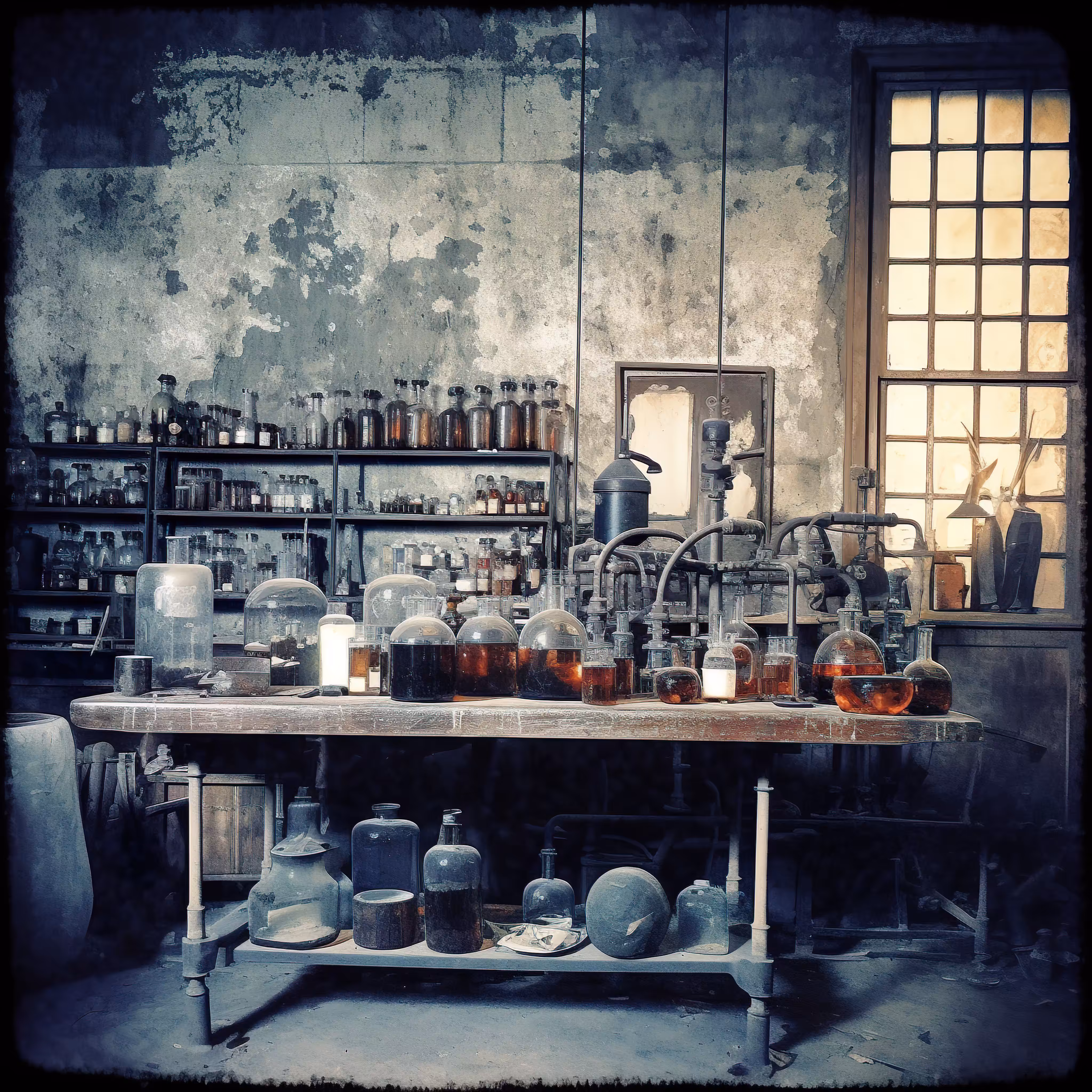 abandoned fertilizer laboratory