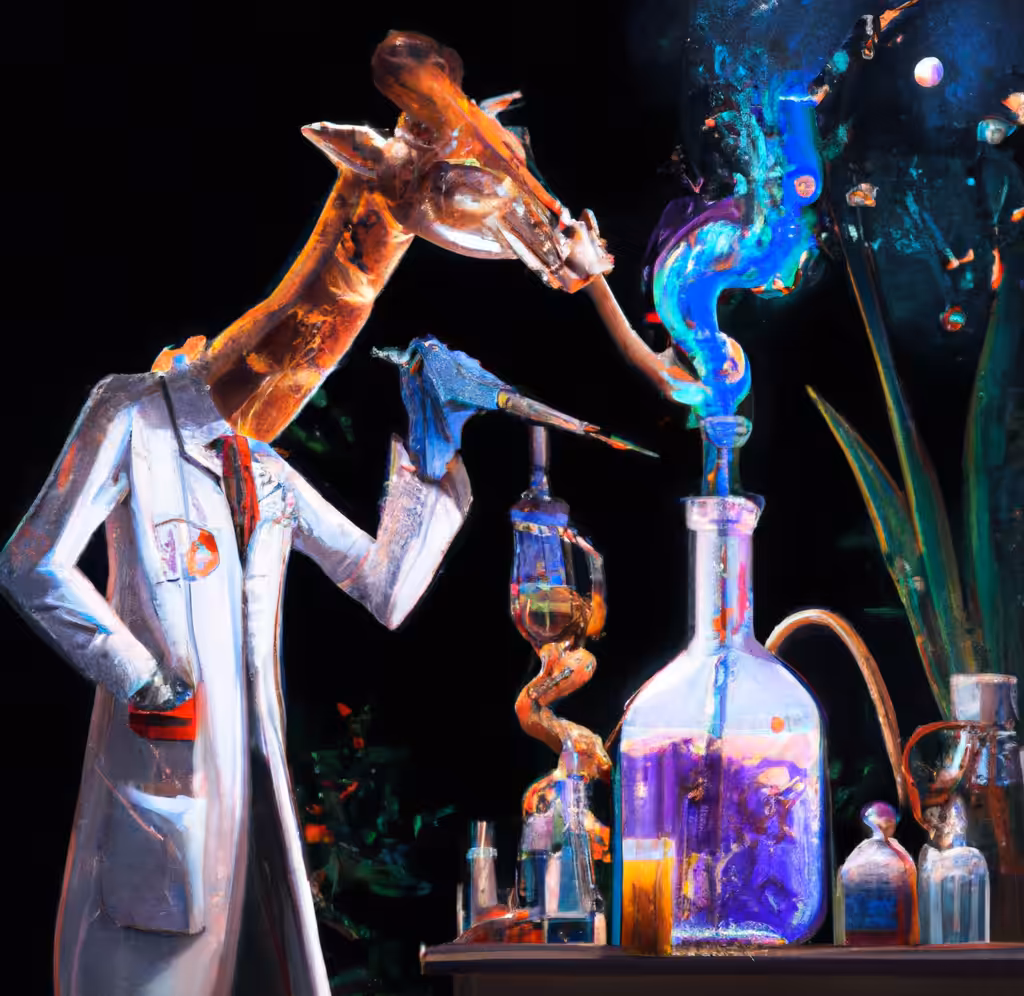Cliante Mad Scientist Giraffe #10