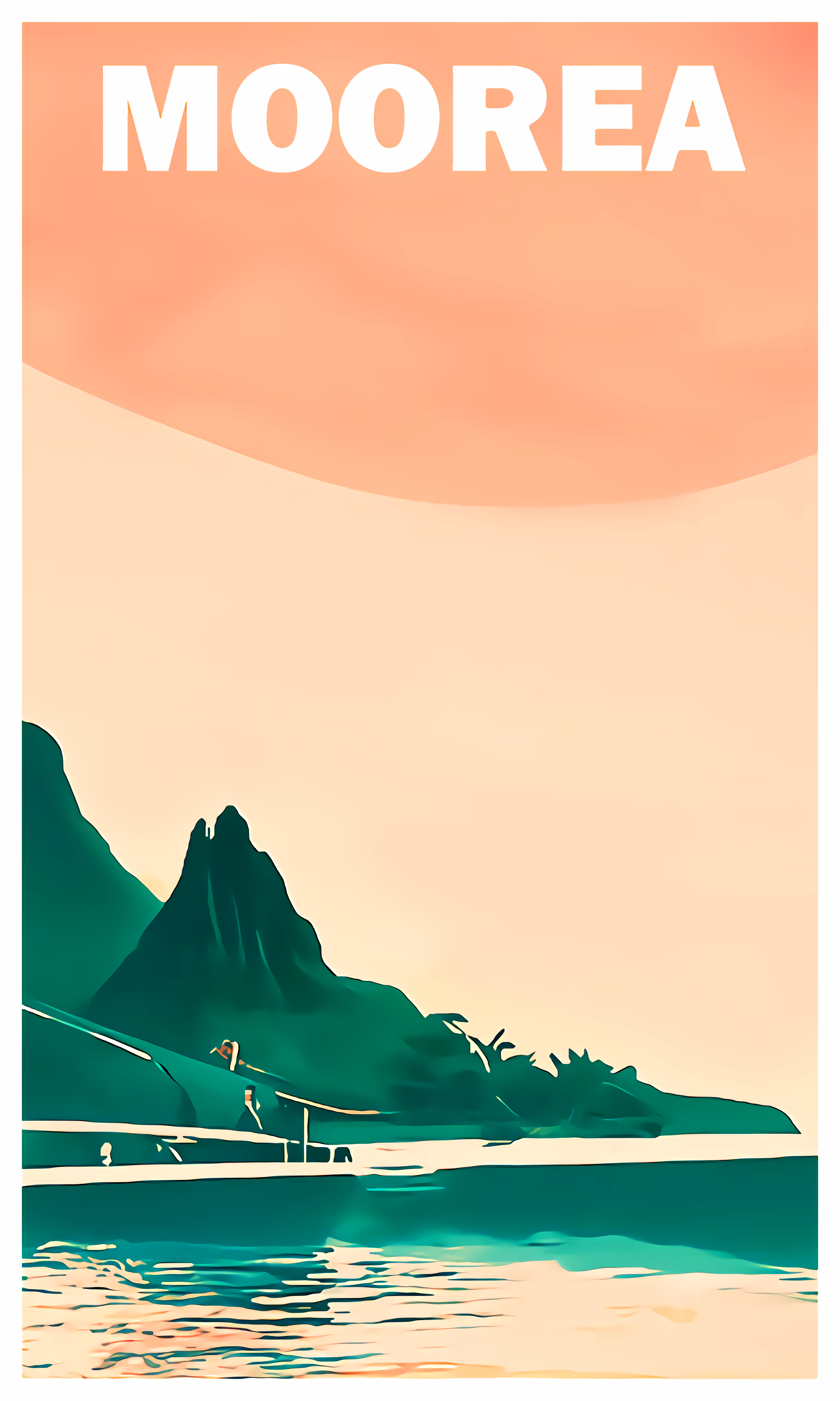 Moorea Poster