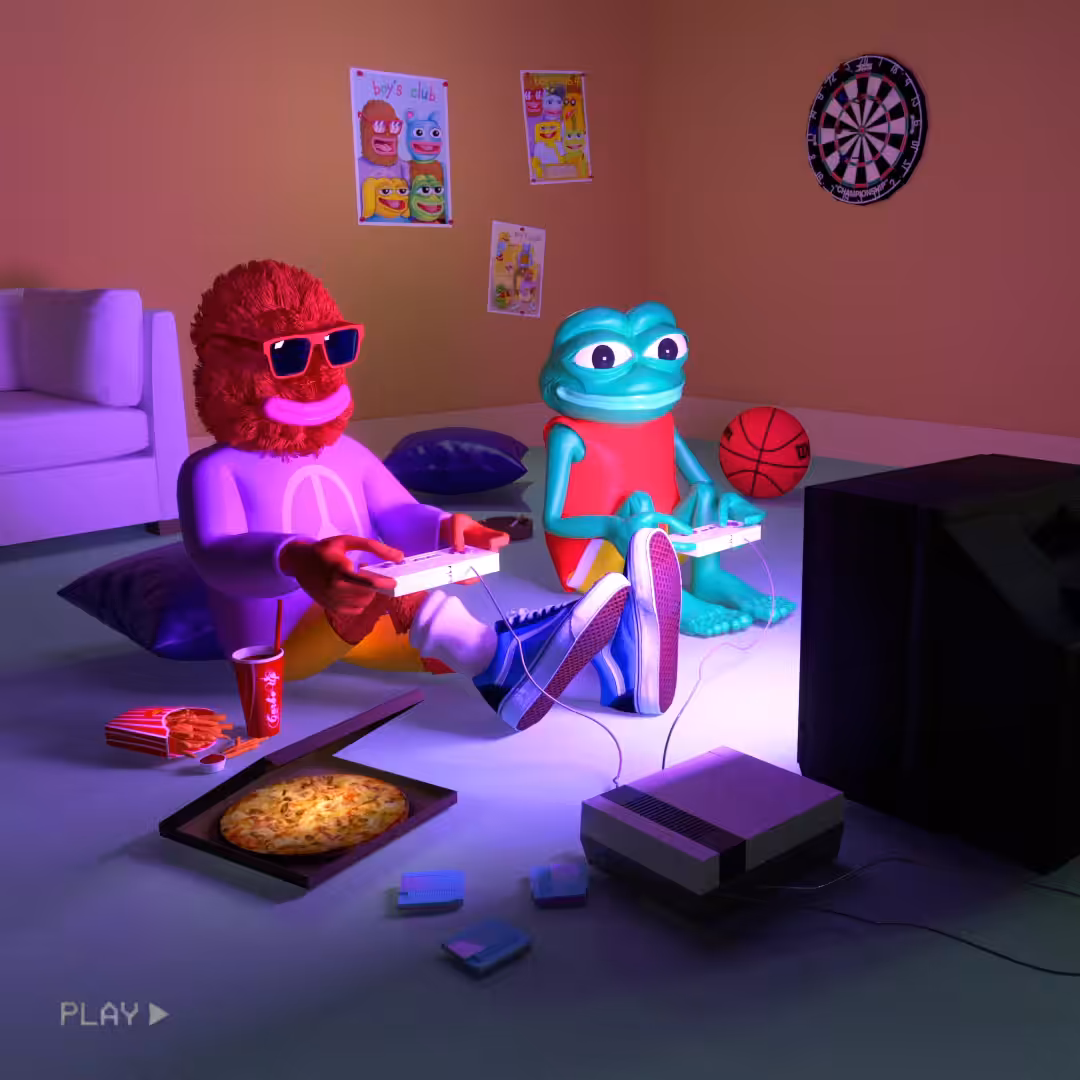 Gaming Time 🐸 🎮
