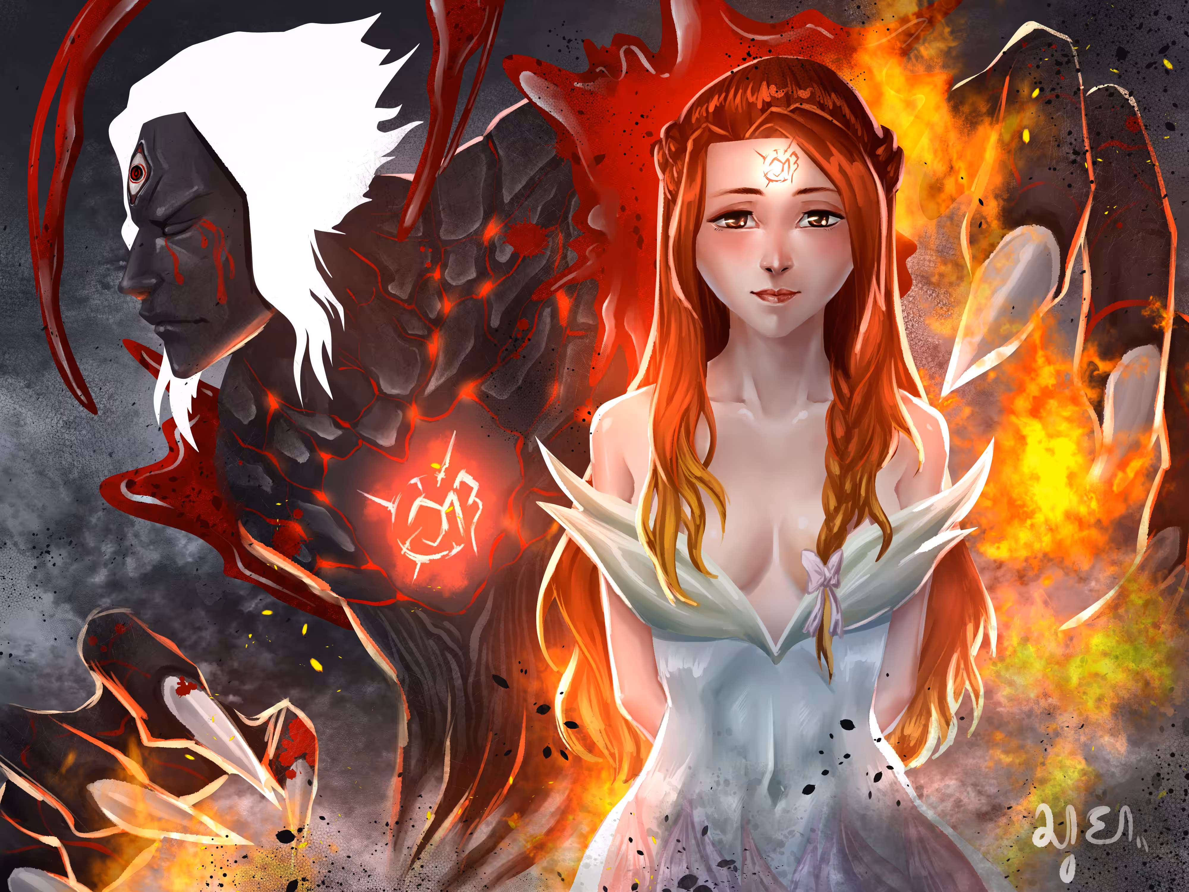 Bhurloka : Scarlet Lohita and Rah