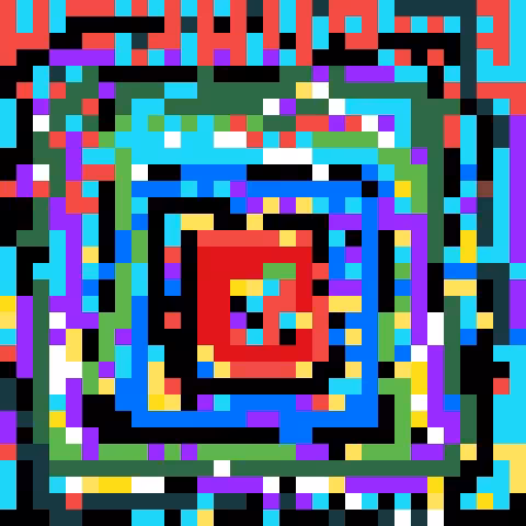When Pixels glitch together #1