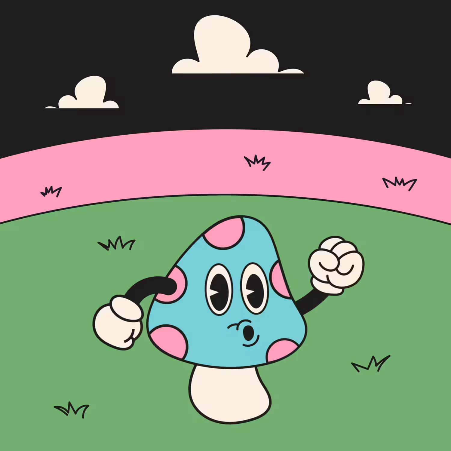 crazy mushroom