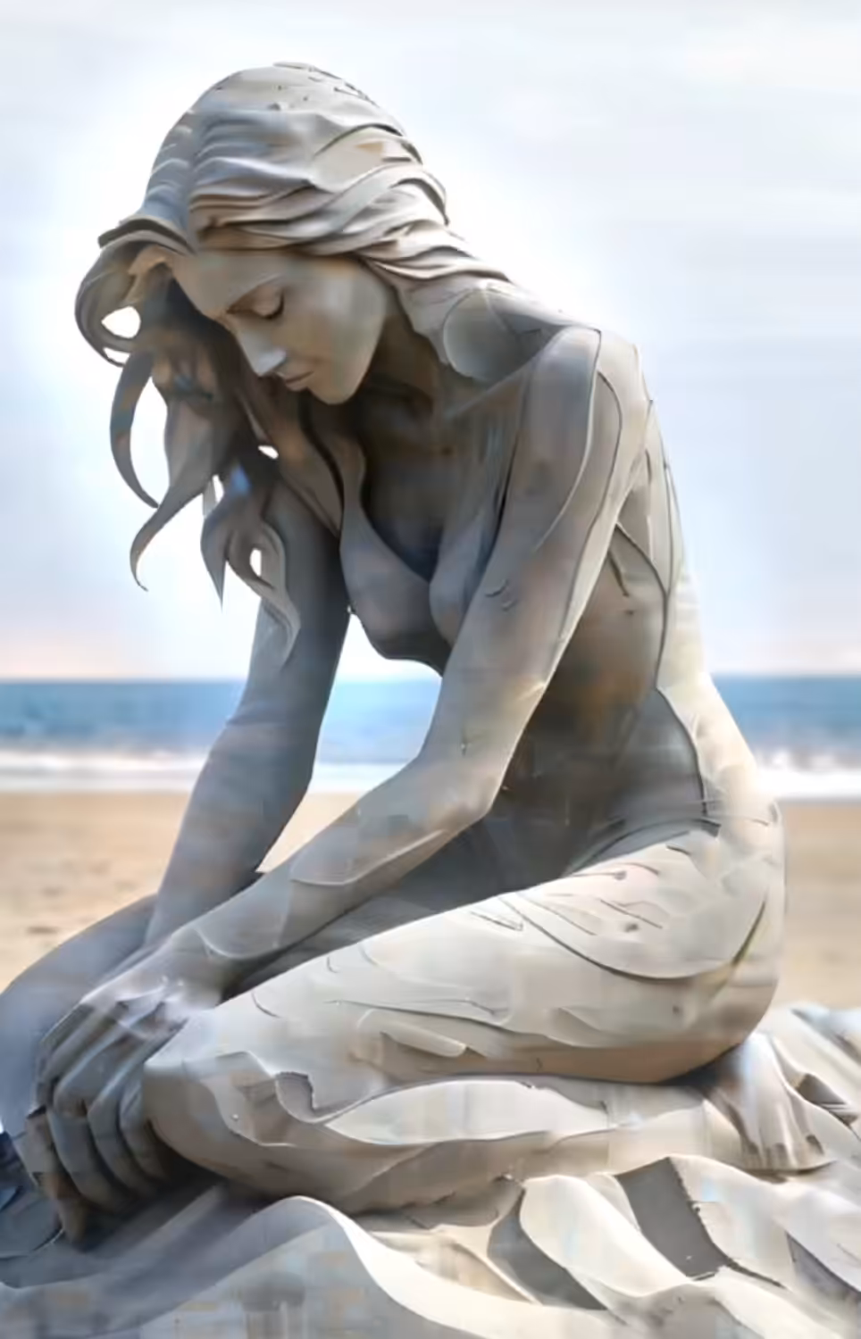 Anabella - Sand sculpture