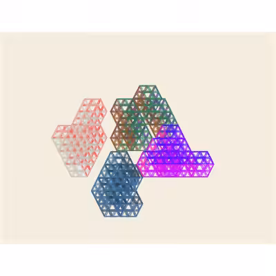 Brutalist Mesh Paintings #18
