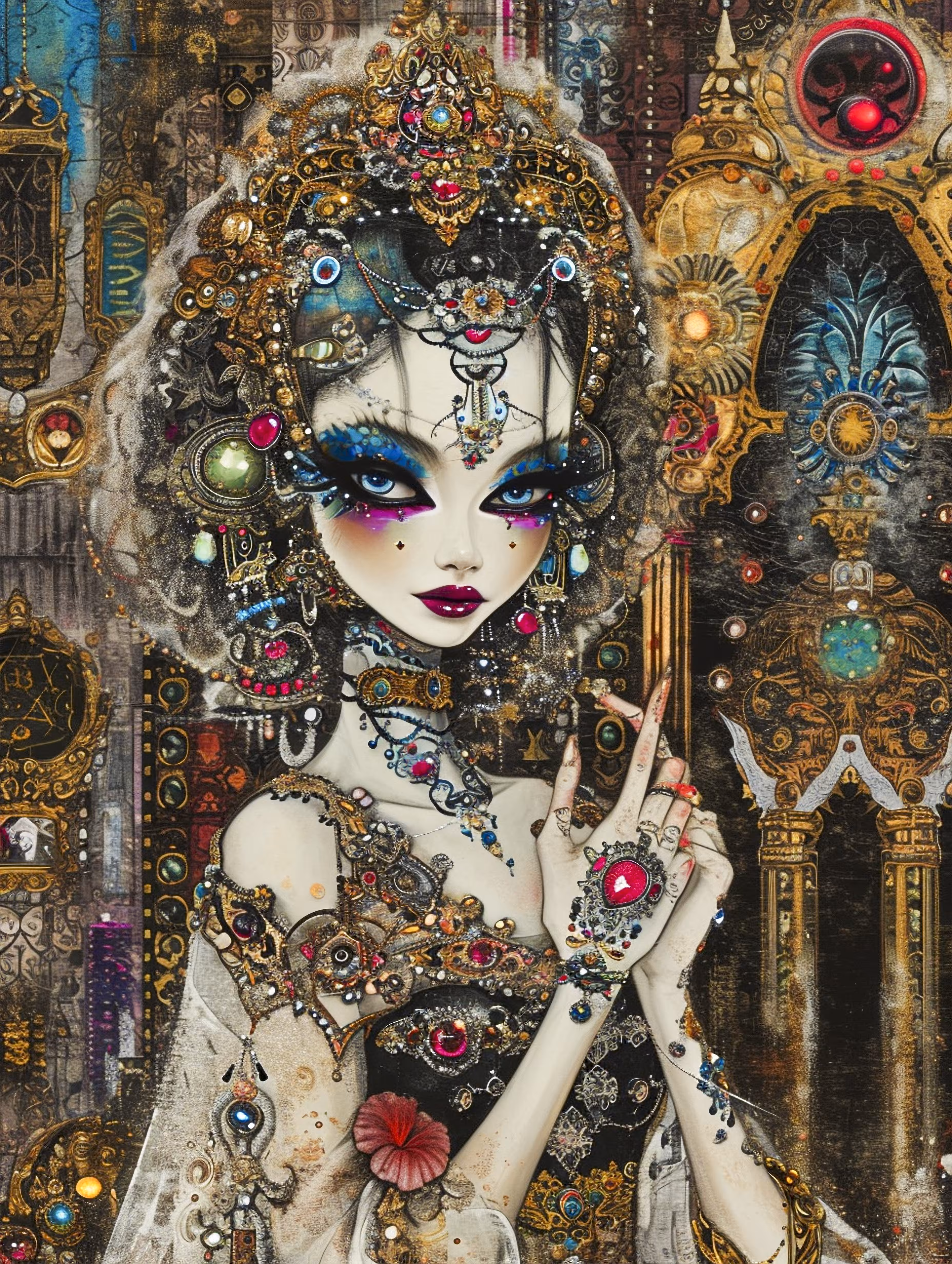 The jewel-loving princess