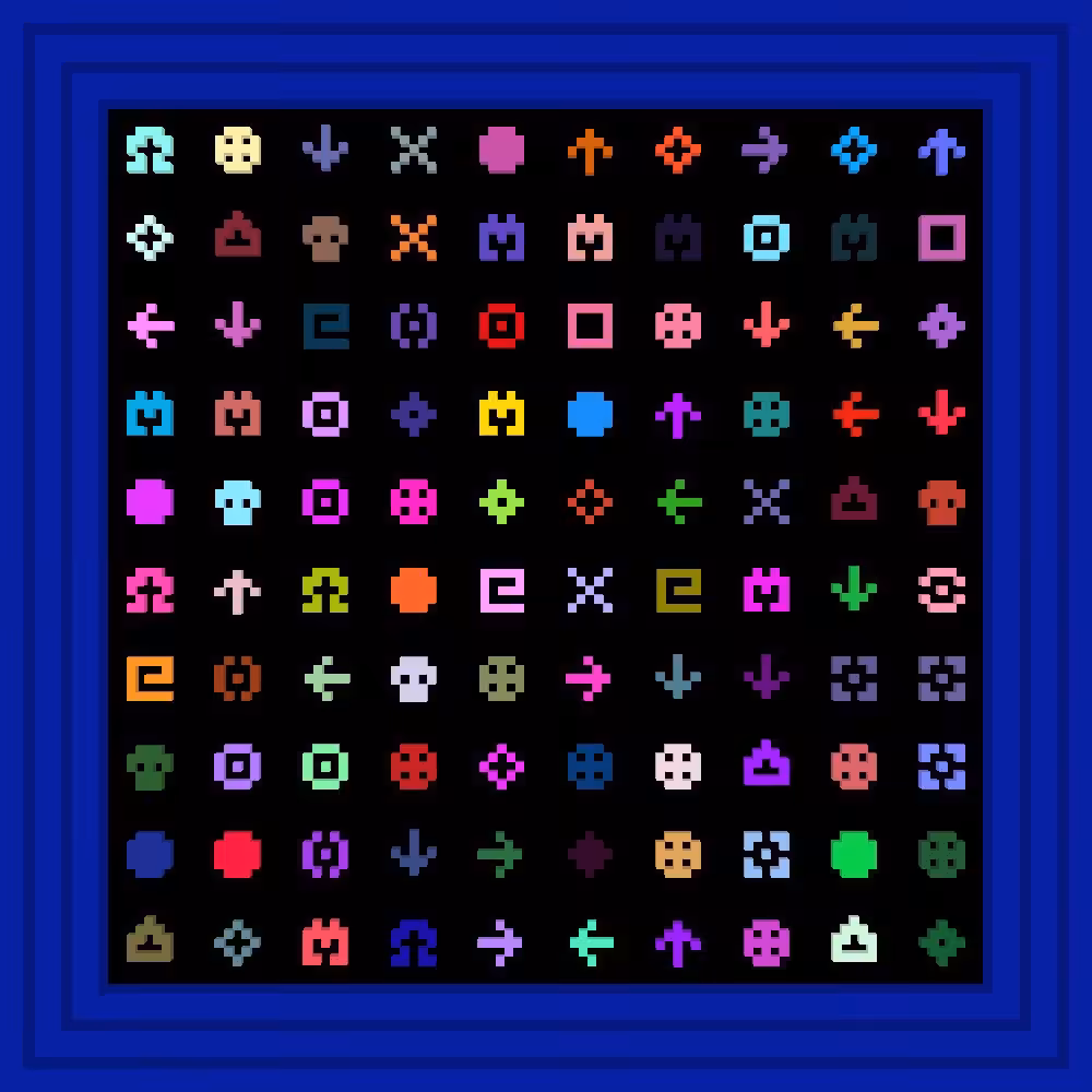 nft :: Procedural Symbols #196/1000