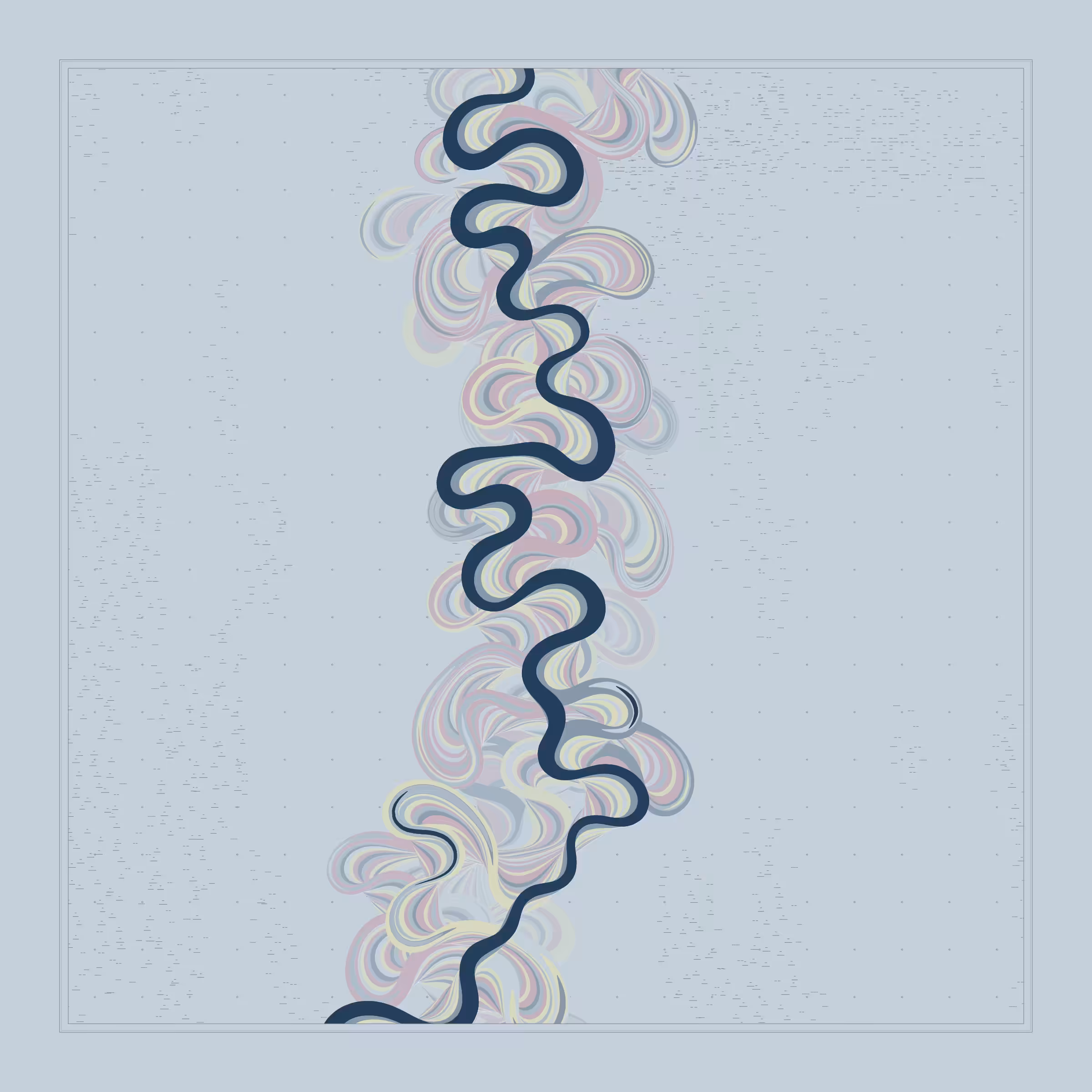 Ancient Courses of Fictional Rivers #5