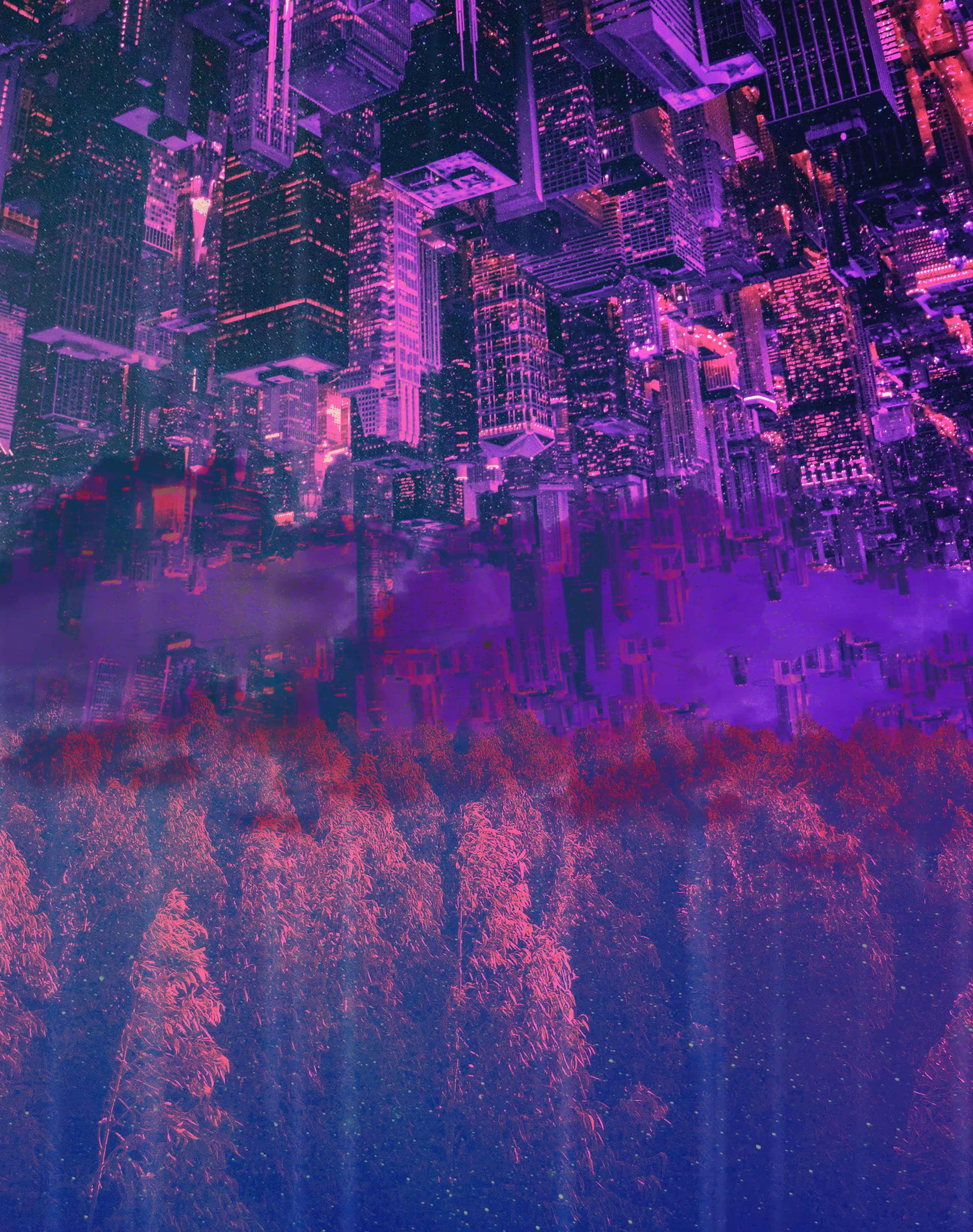 [Color Collage] #21 Space Between