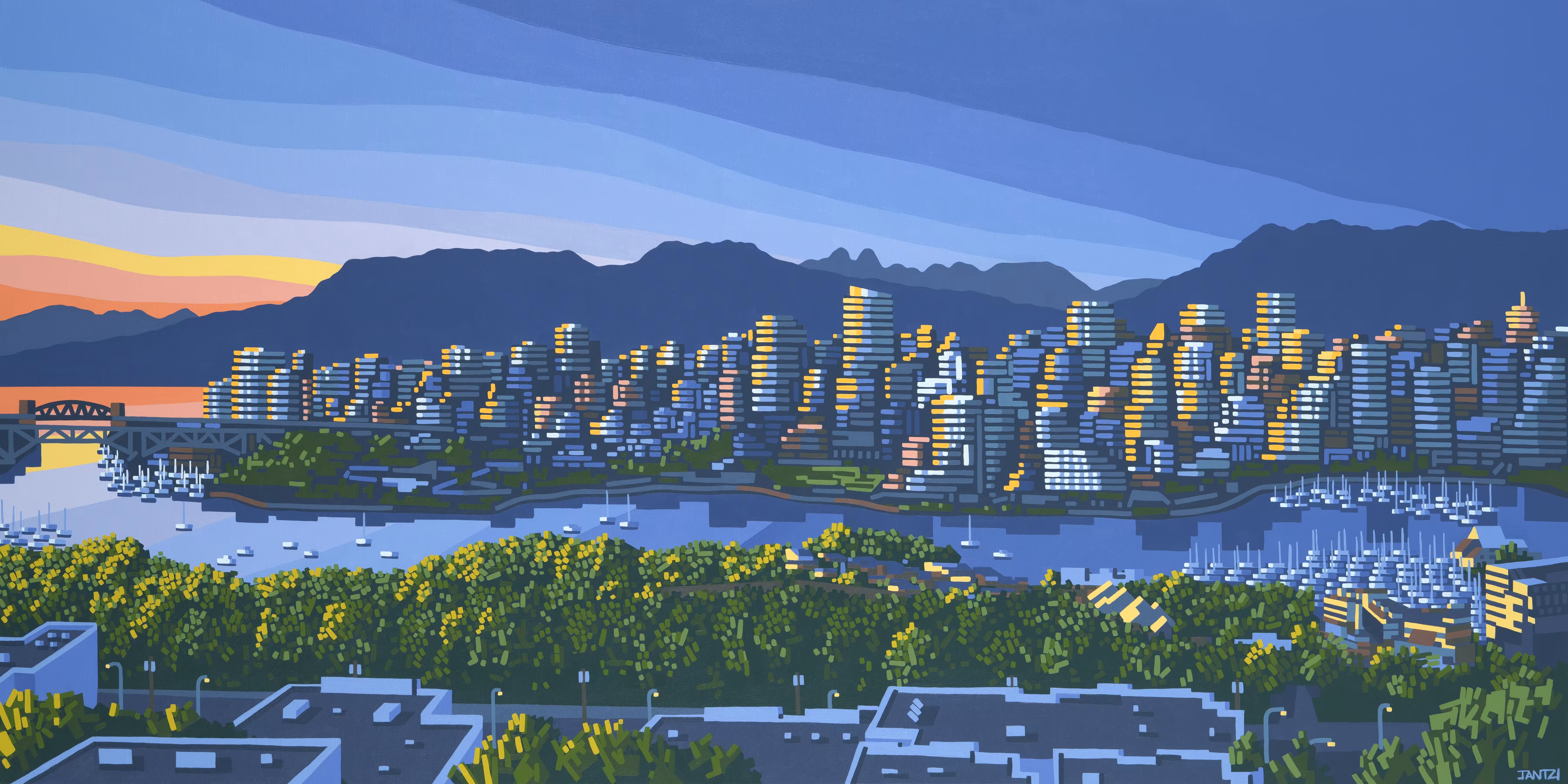 Vancouver Skyline (False Creek)