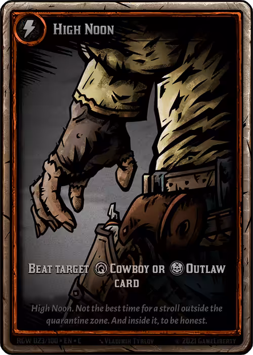 Rogue West: Crypto TCG (Legacy): High Noon