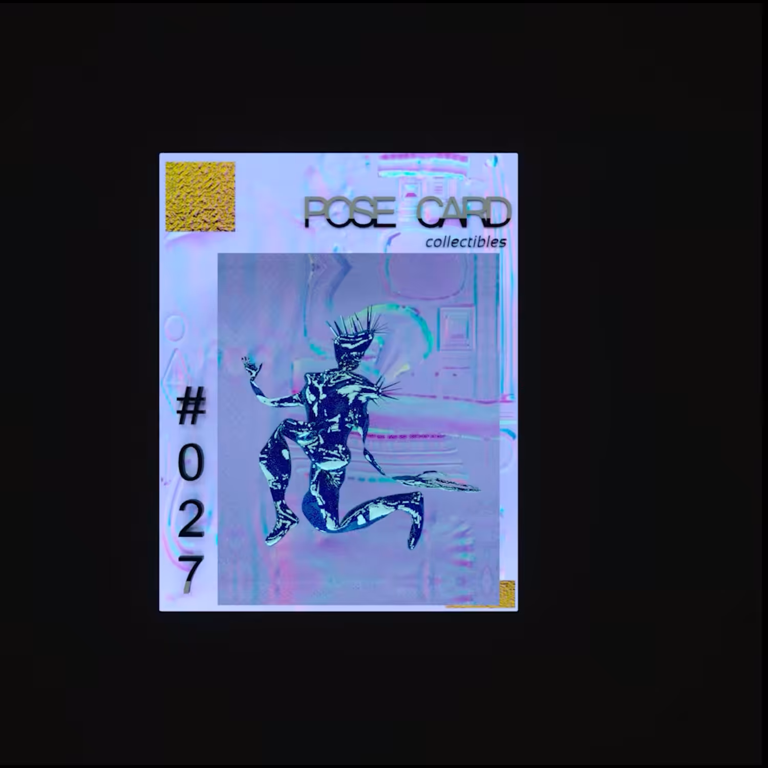 POSE CARD #027