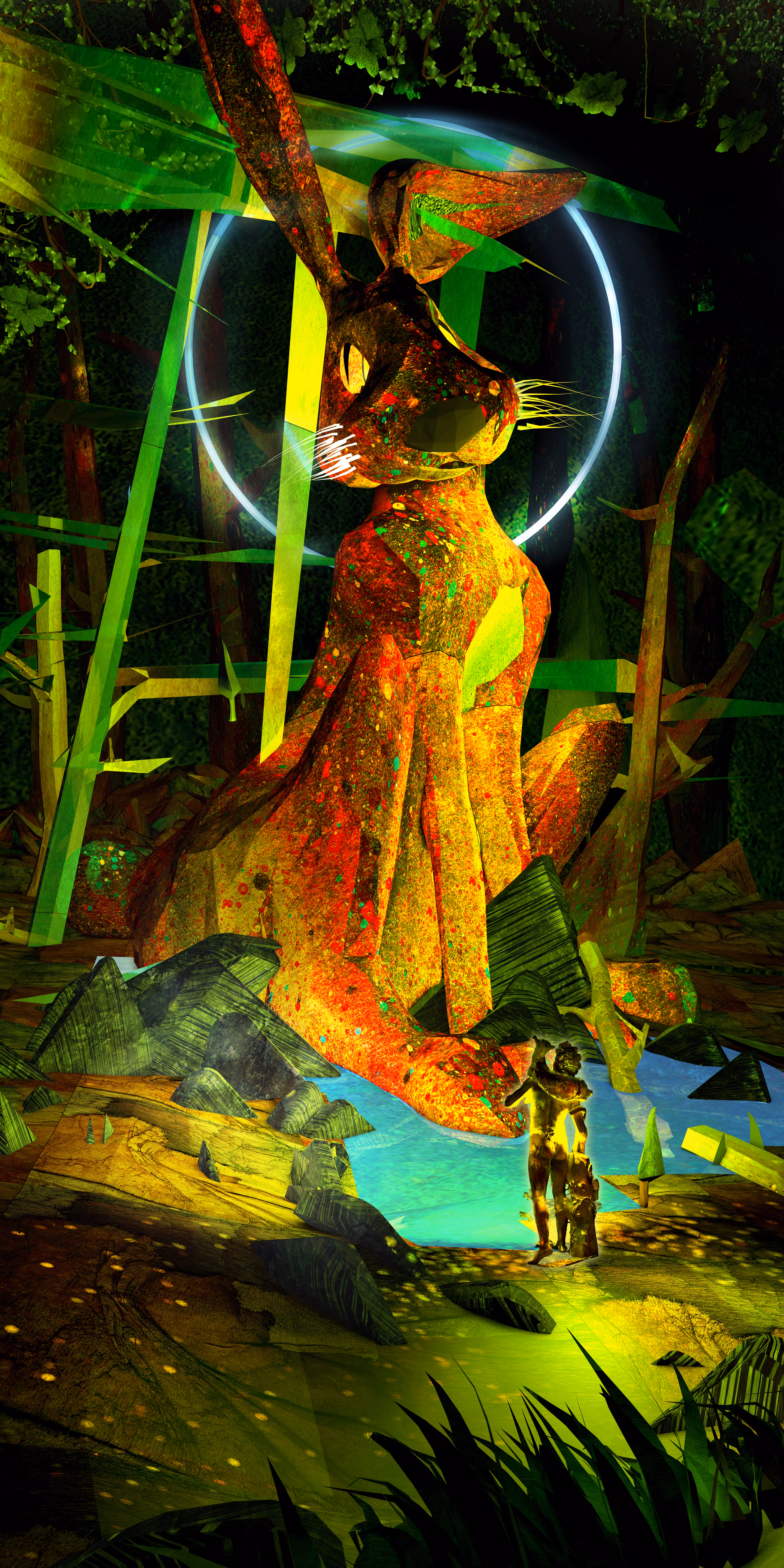 NATURE UNVEILED #5 (The Rabbit King)