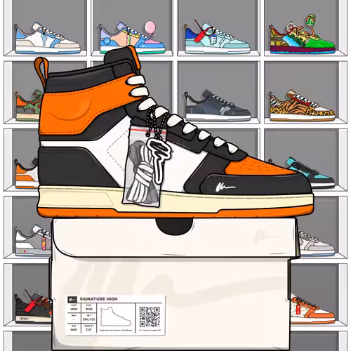 Signature Sneakers Highs #536