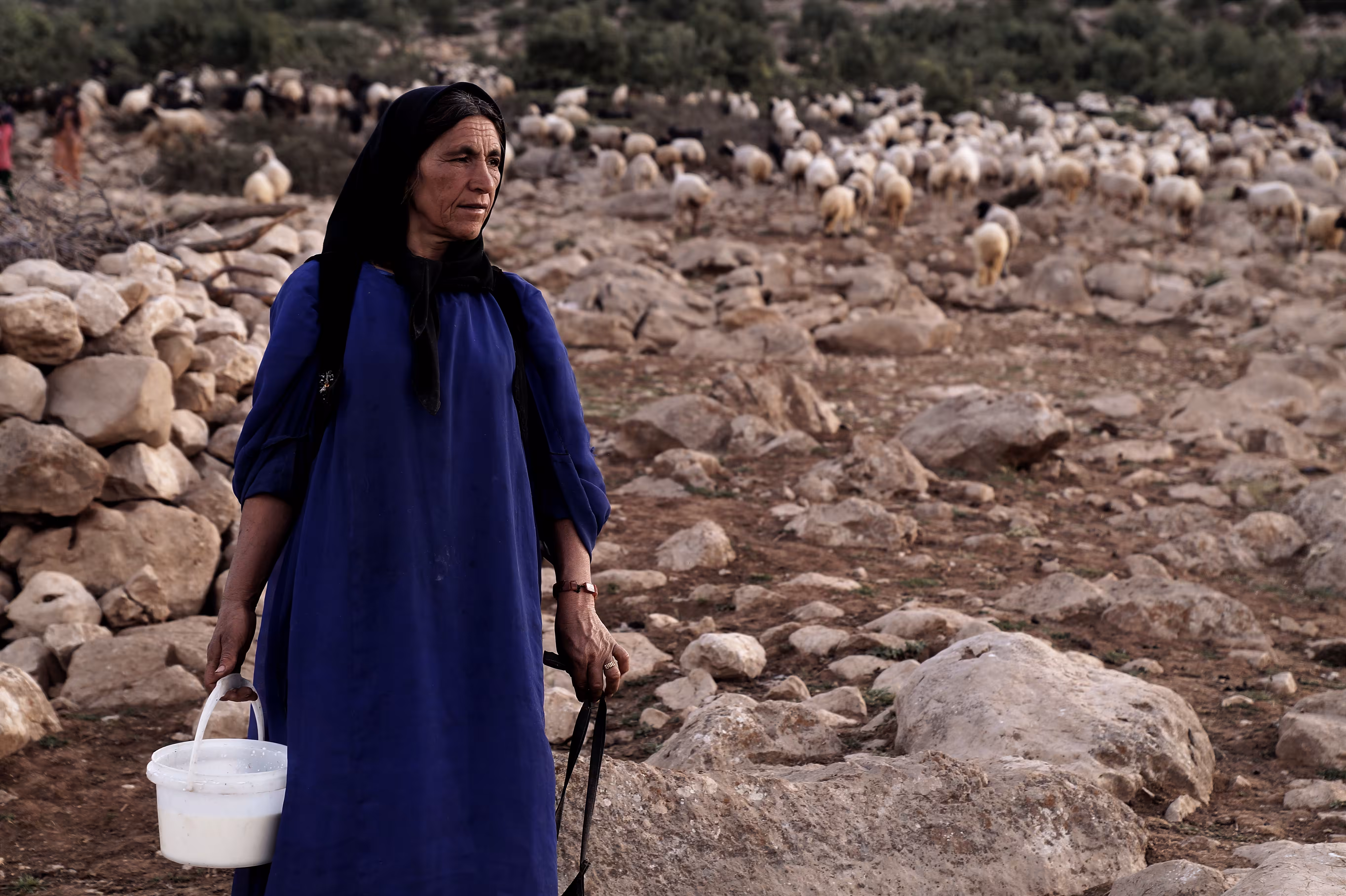 Shepherd woman