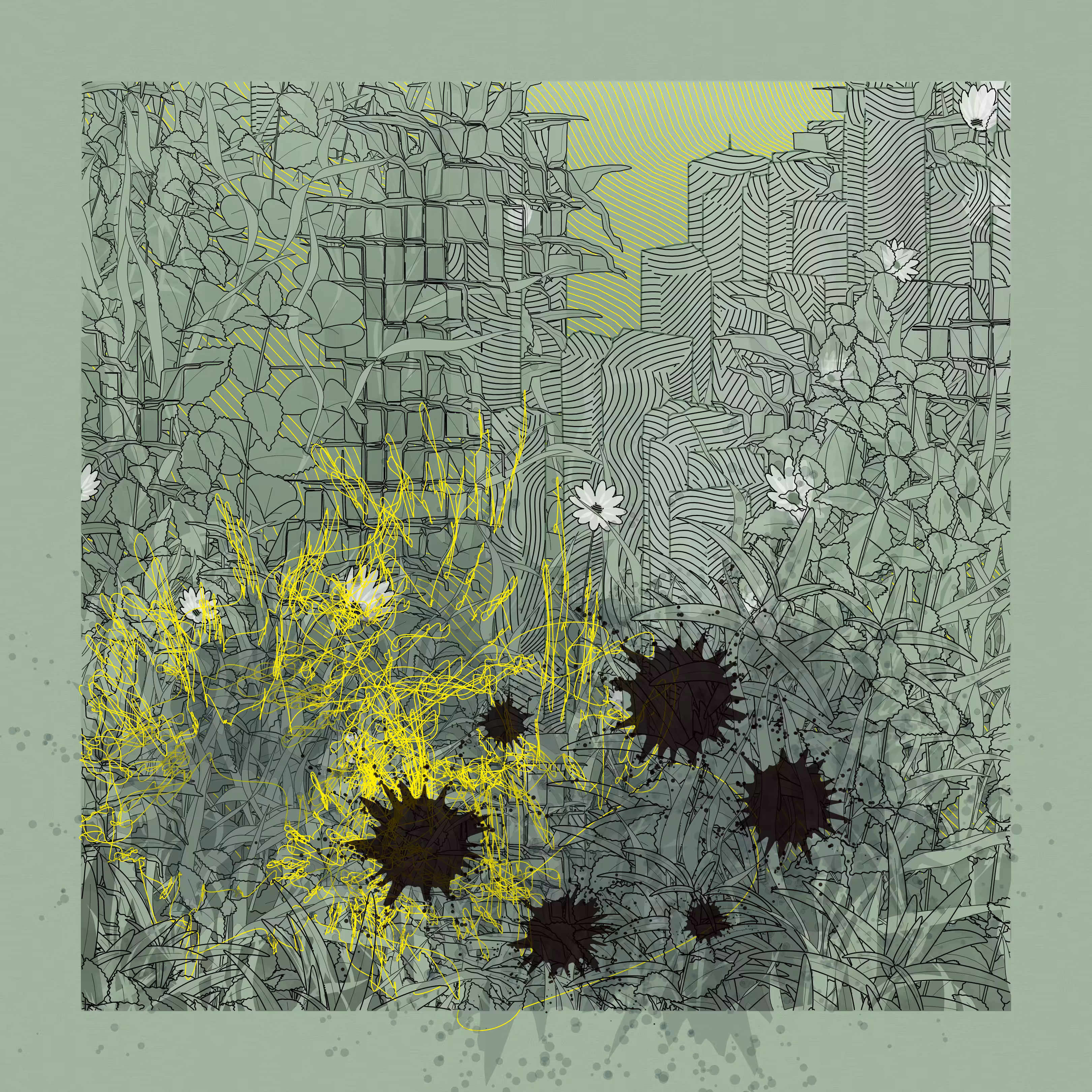 Landscape with Carbon Capture #10627