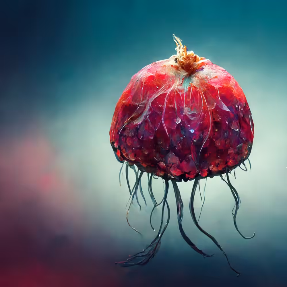 Jelly Food: Pomegranate