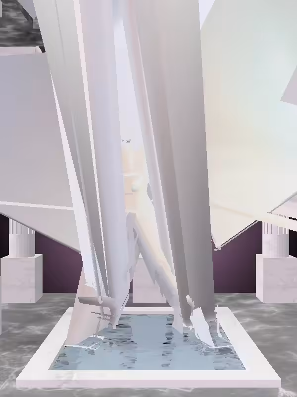 HeavenComputer: The Dancing Dusky Pale Pink Woman #1826