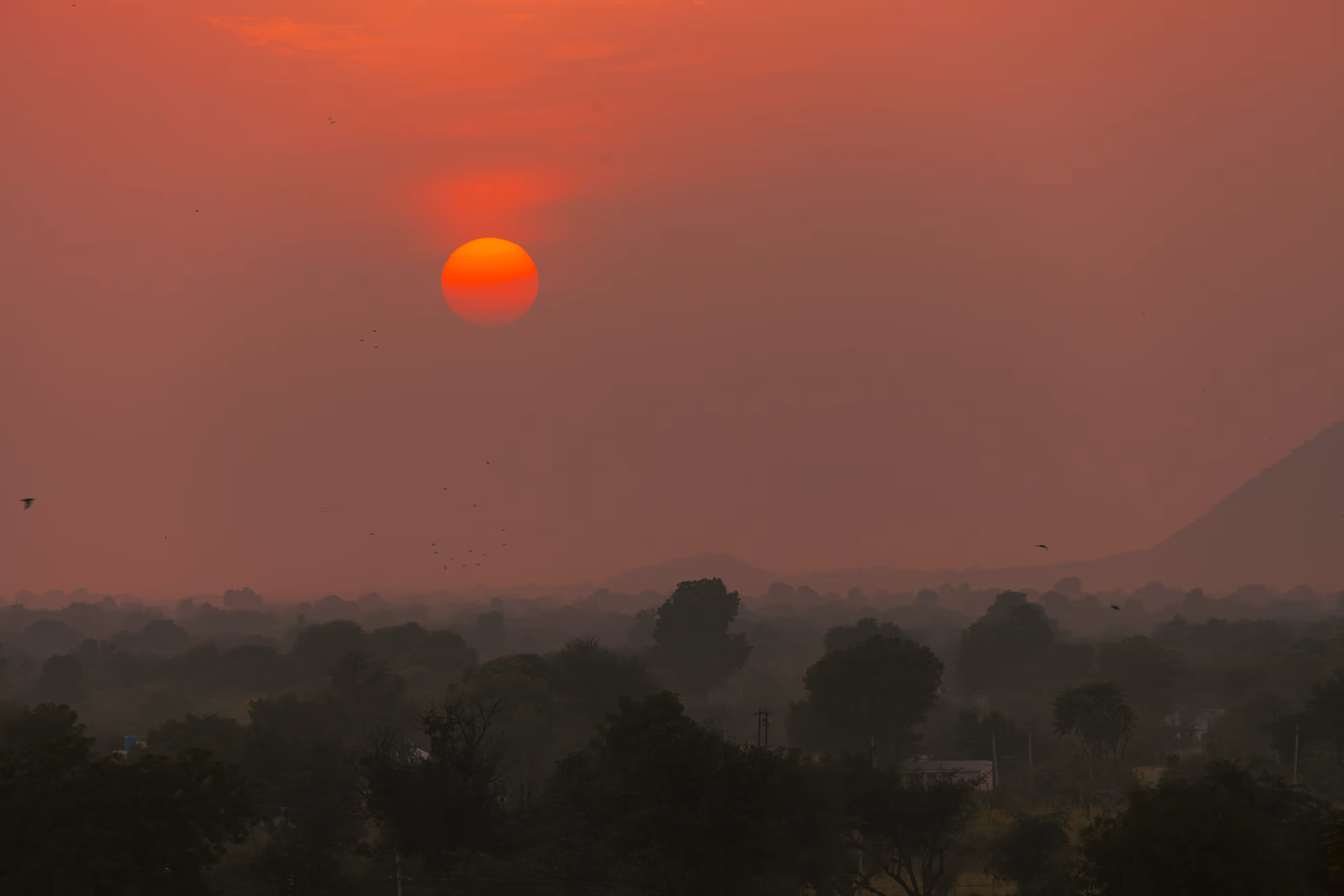 Sunset at Pushkar