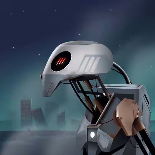 Savage Droids: THEOS Strategy Droid B-4981