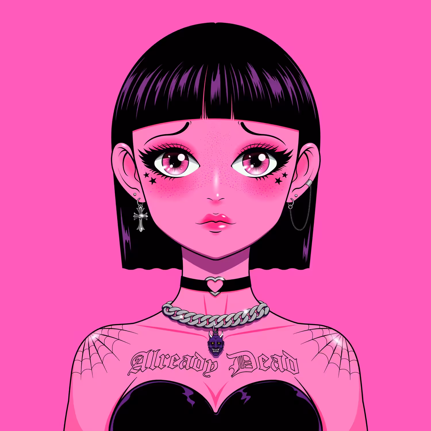 Girl in Pink