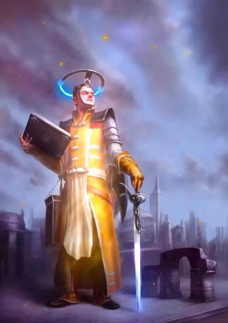 "Askis", the Angel of Practice.