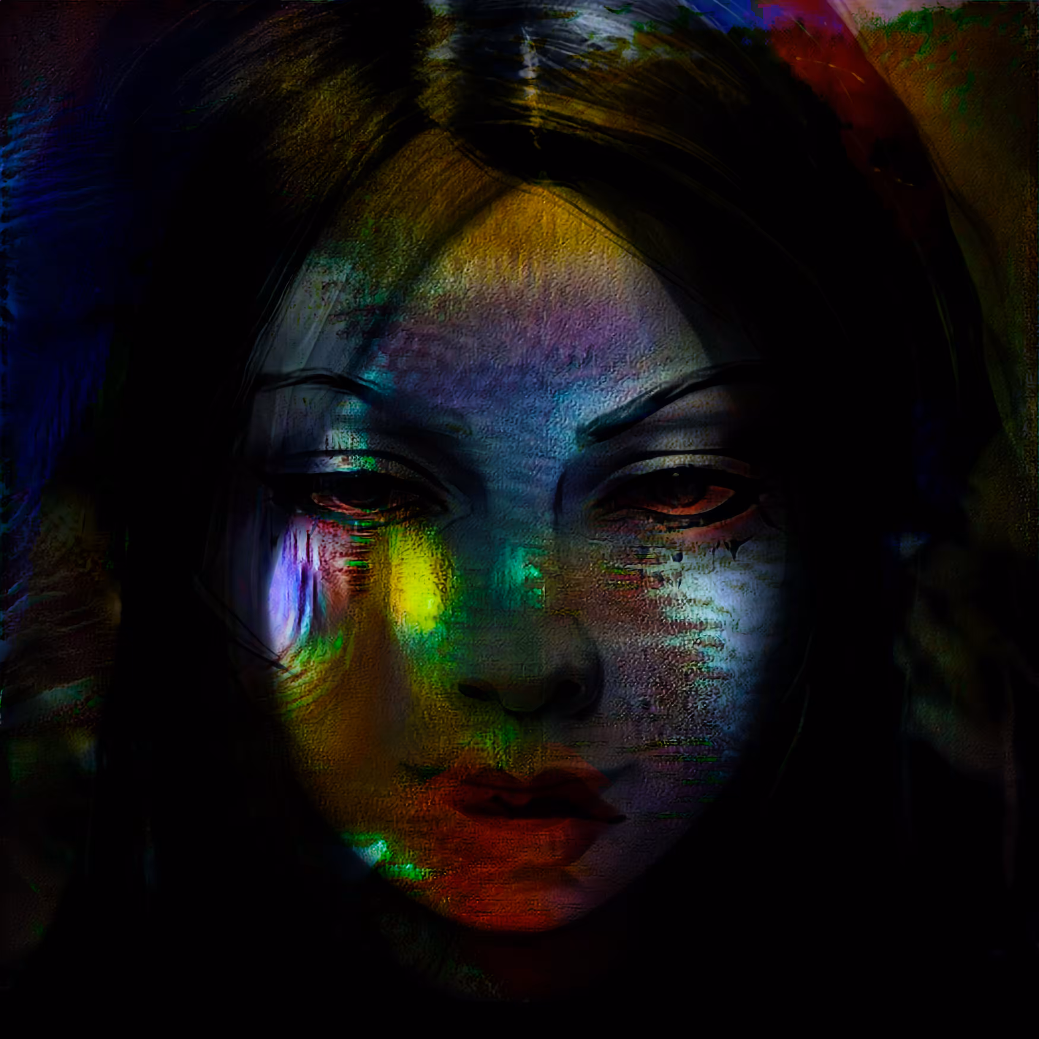 Painted Faces: Vizago #80