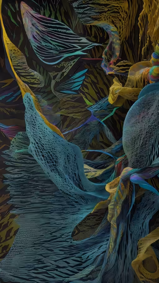 Winds of Yawanawa by Yawanawa and Refik Anadol: Winds of Yawanawa #256 by Yawanawa and Refik Anadol