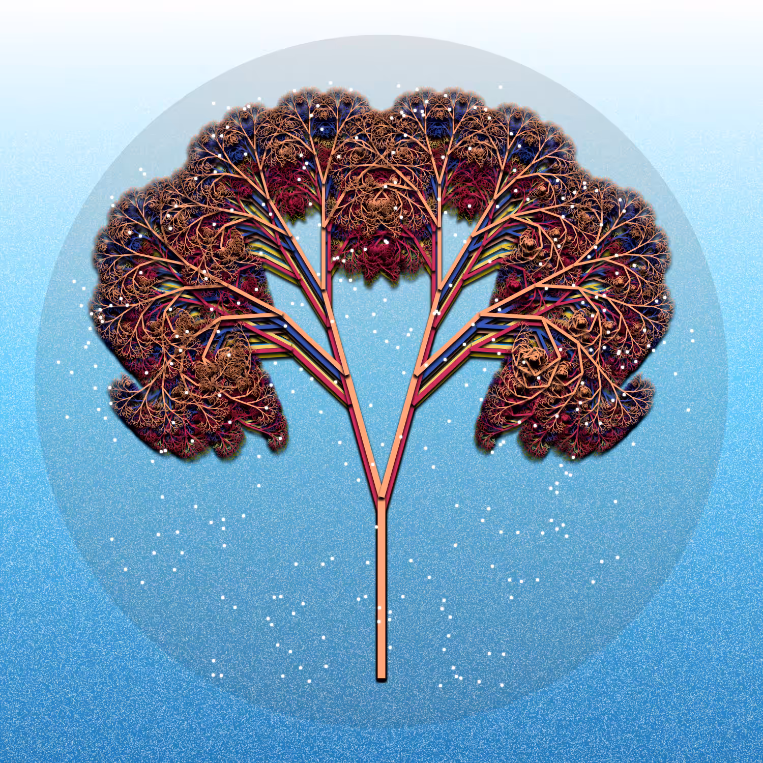 Futuristic Trees #18