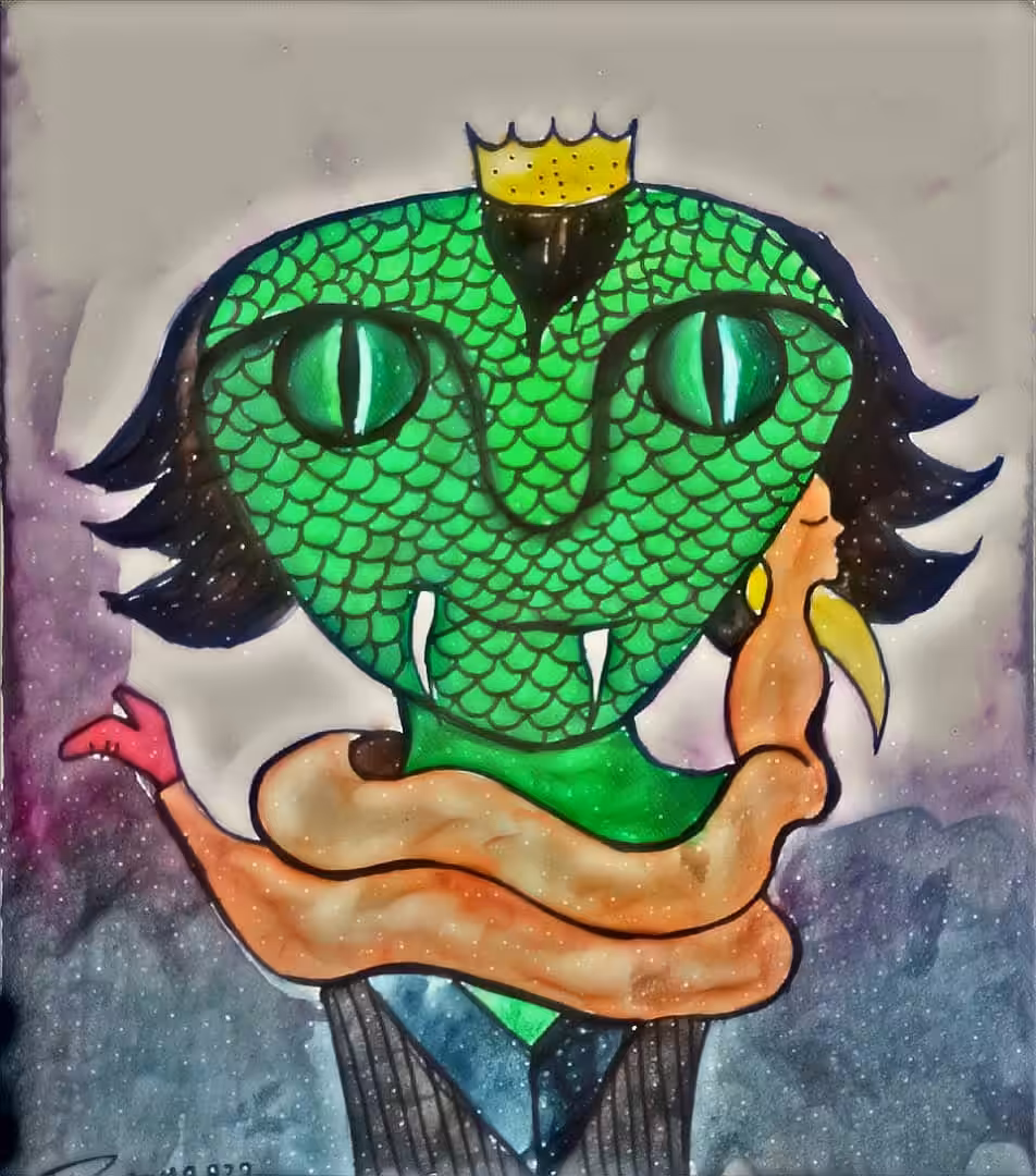 Humanoid snake