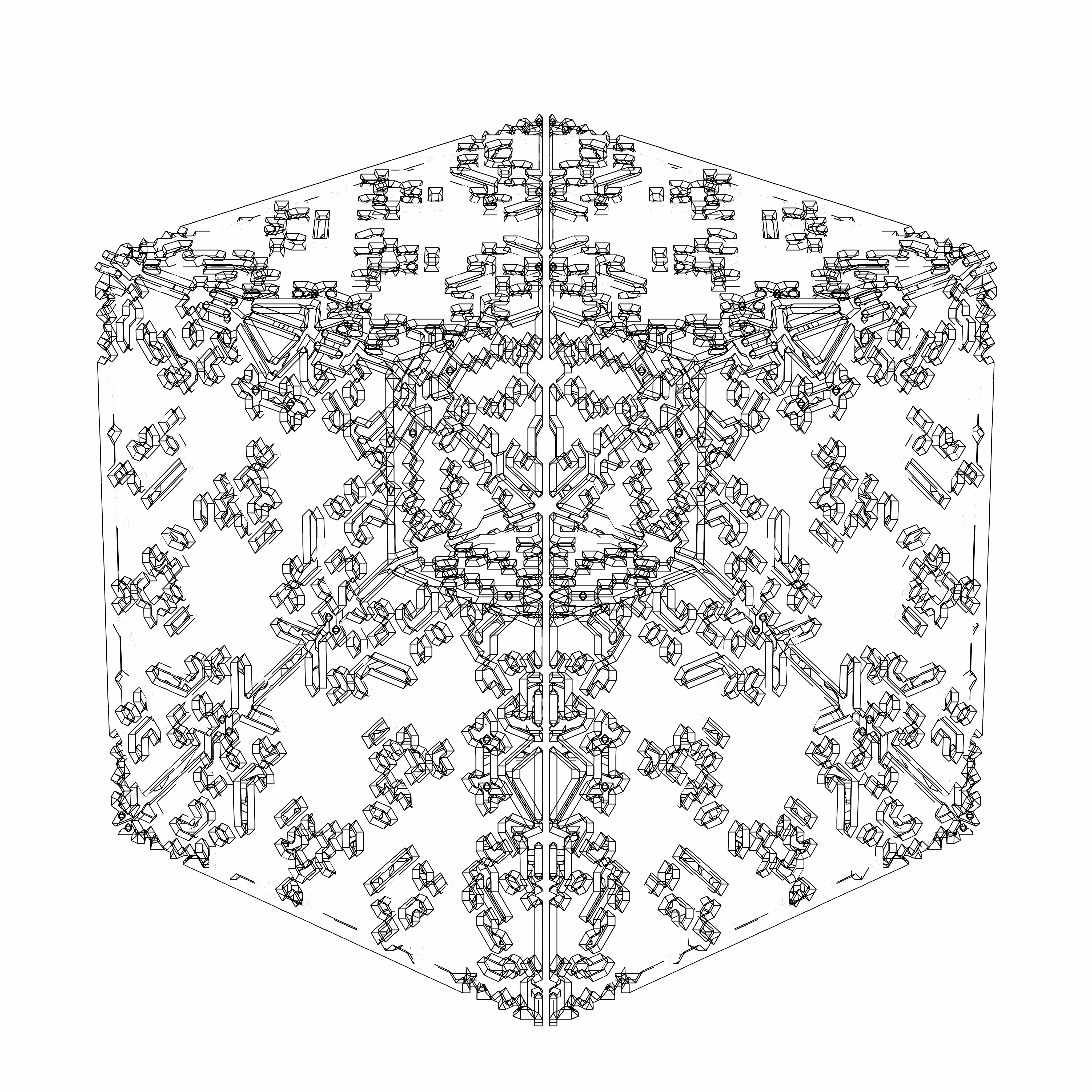 LL21 Alien Art Cube #741