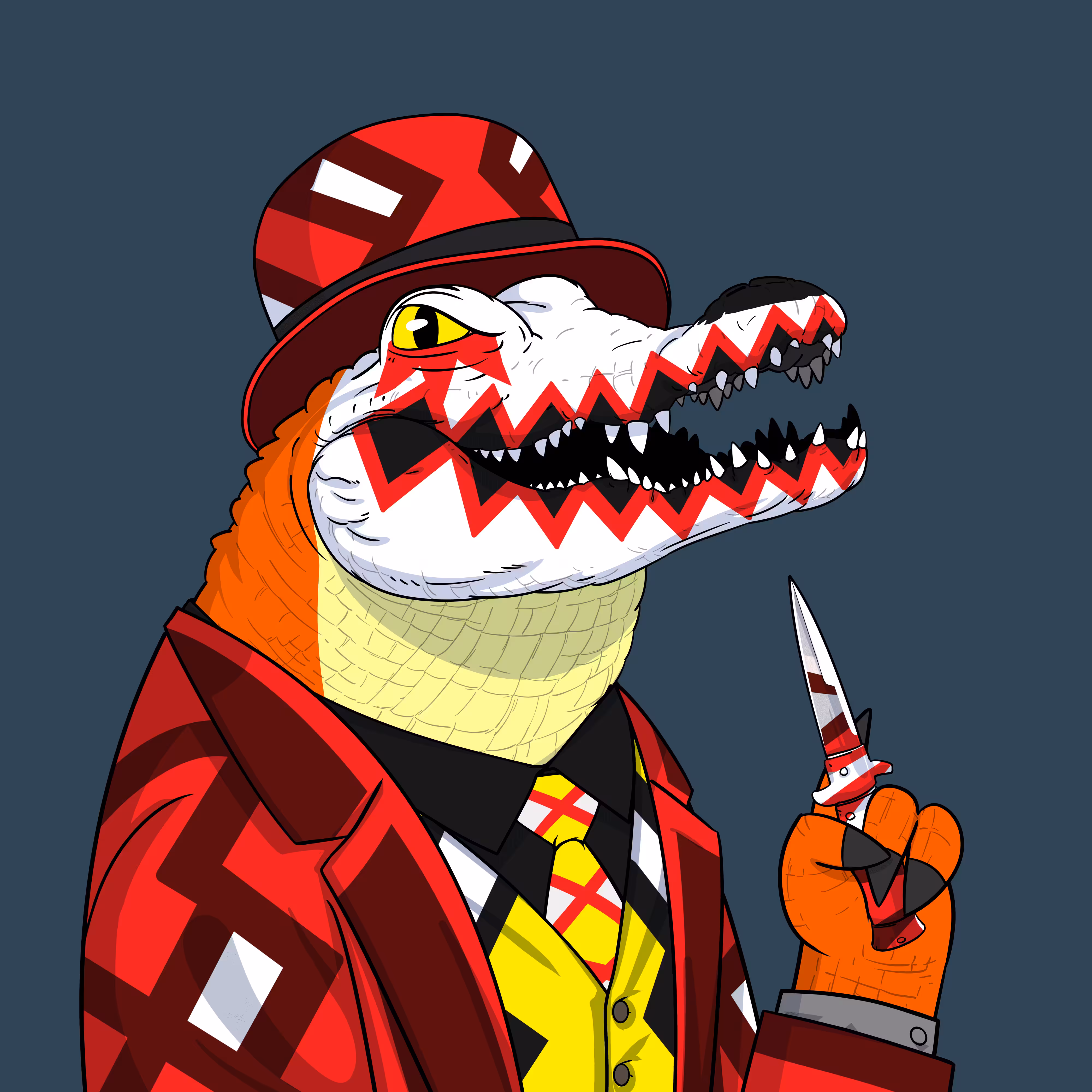 The Gangster Croco: CrocClown #0176