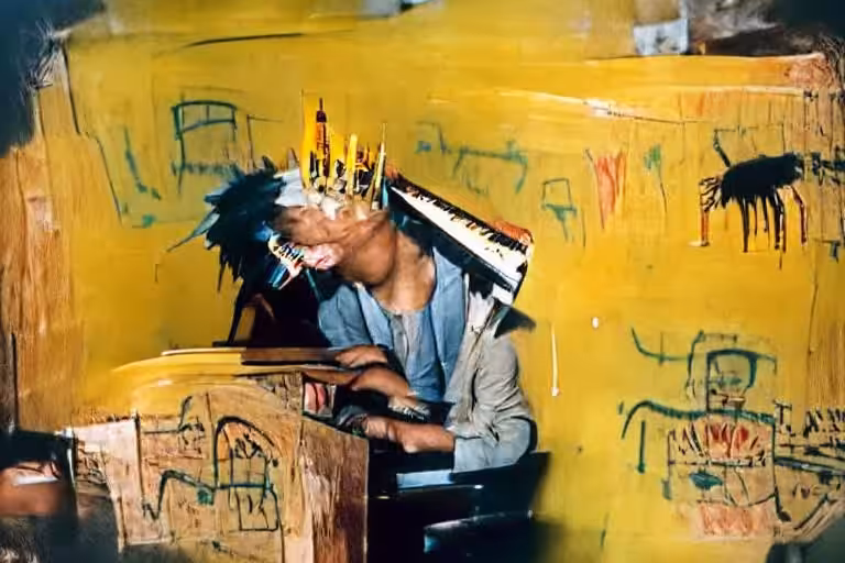 BASQUIAT plays jazz #07