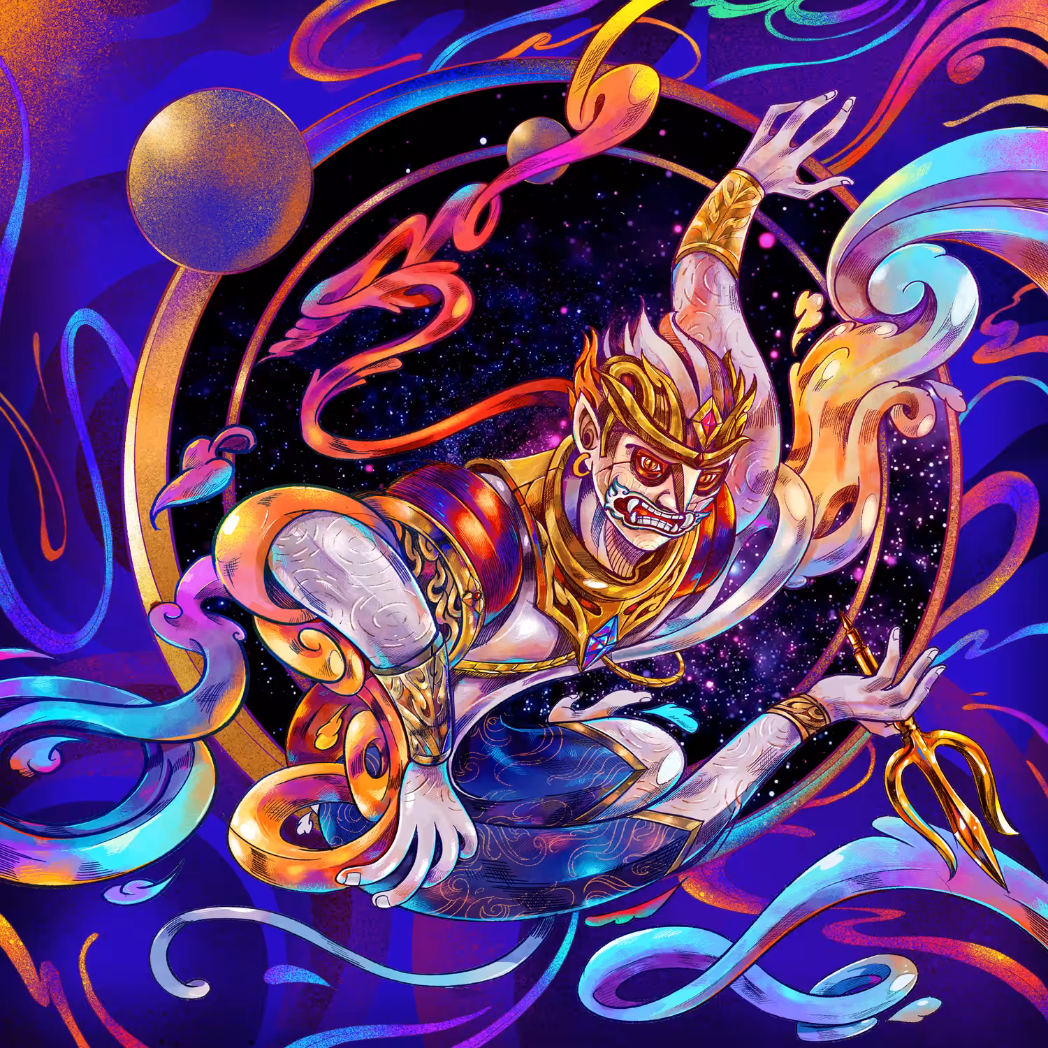 HANUMAN IN SPACE