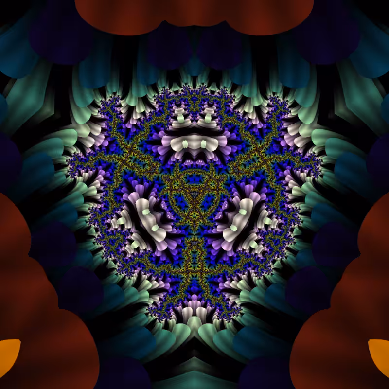 Fractal Flower #9