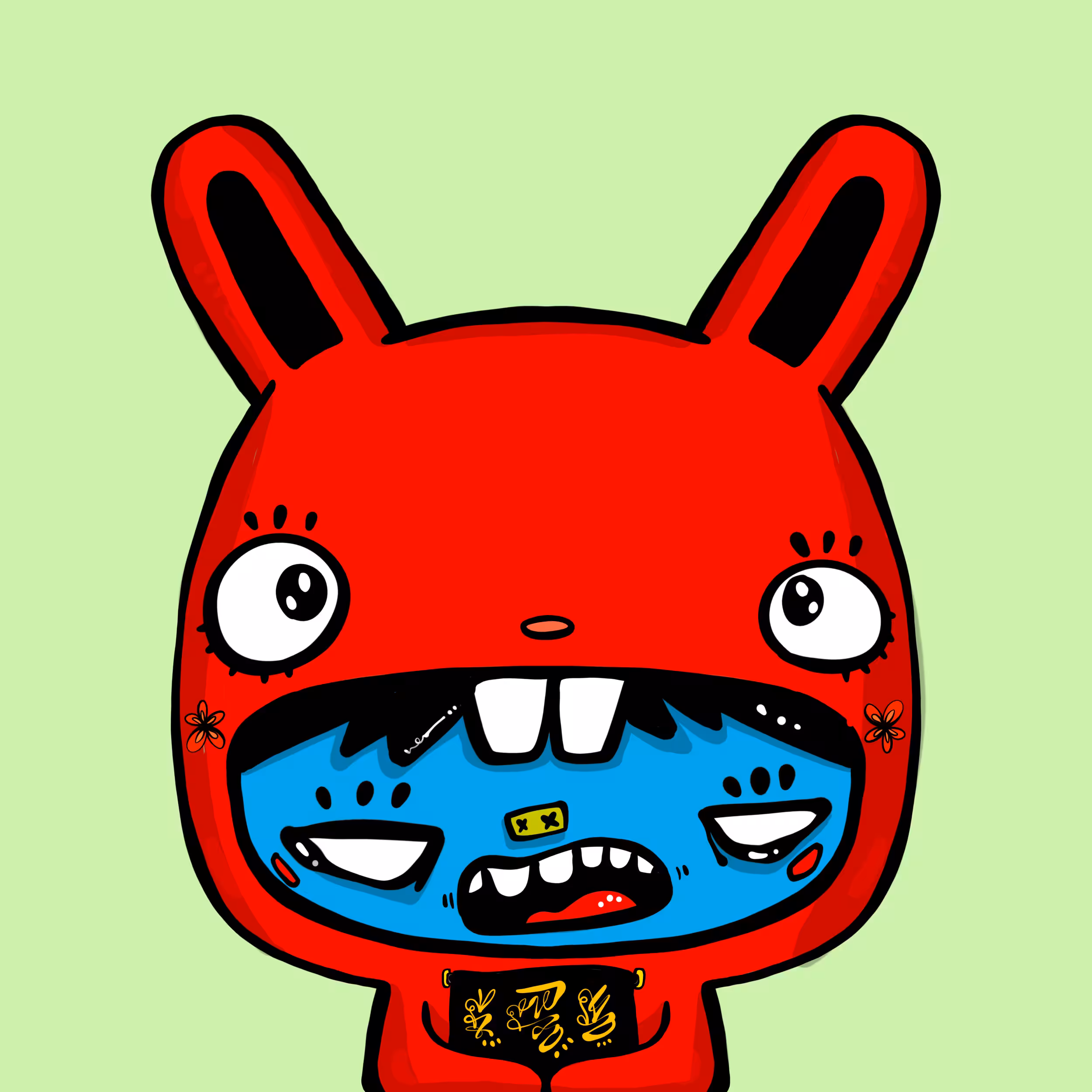 TOKYO PUNKS | BAD BUNNIES: TKP BAD BUNNY #0875