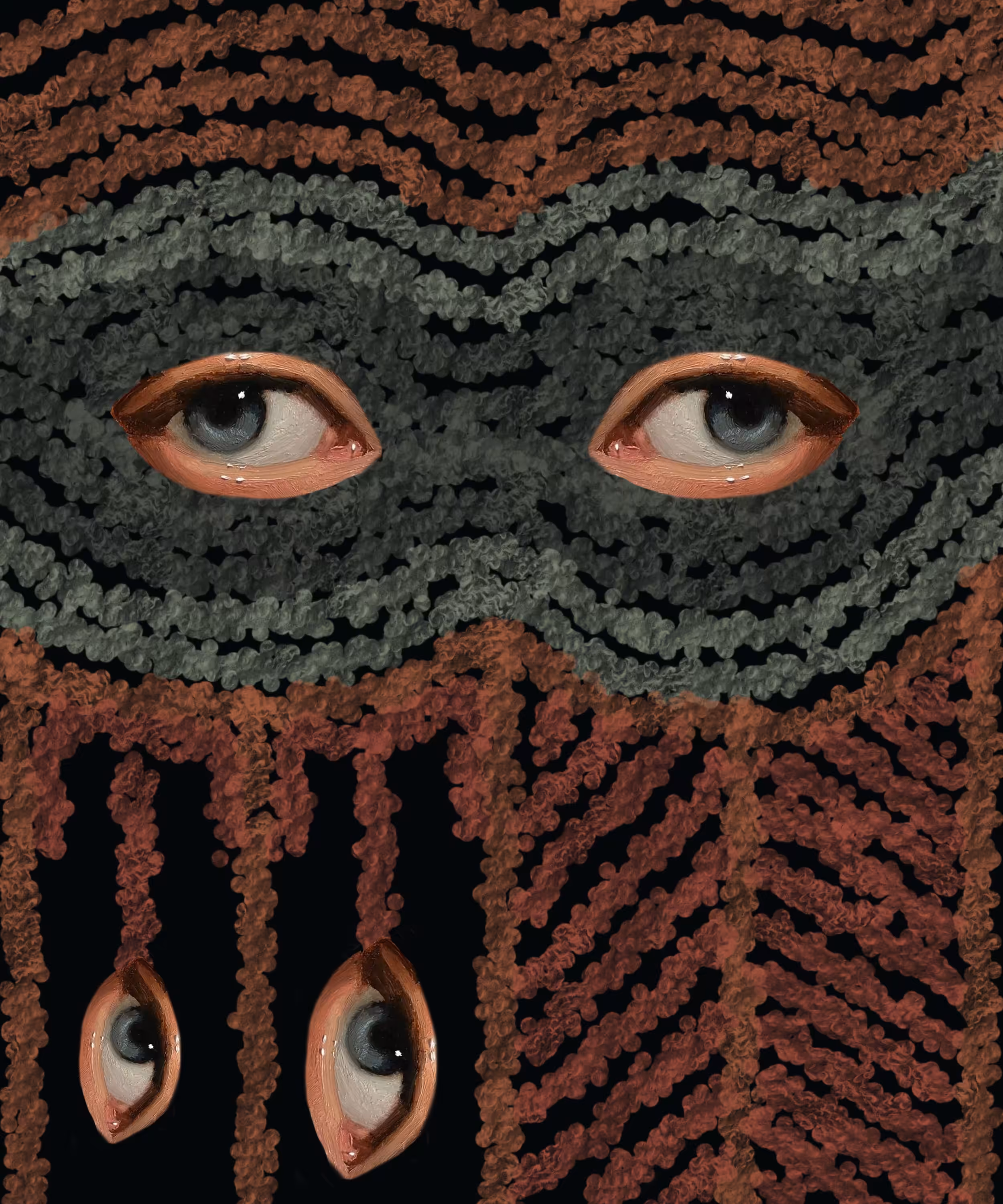 The eyes