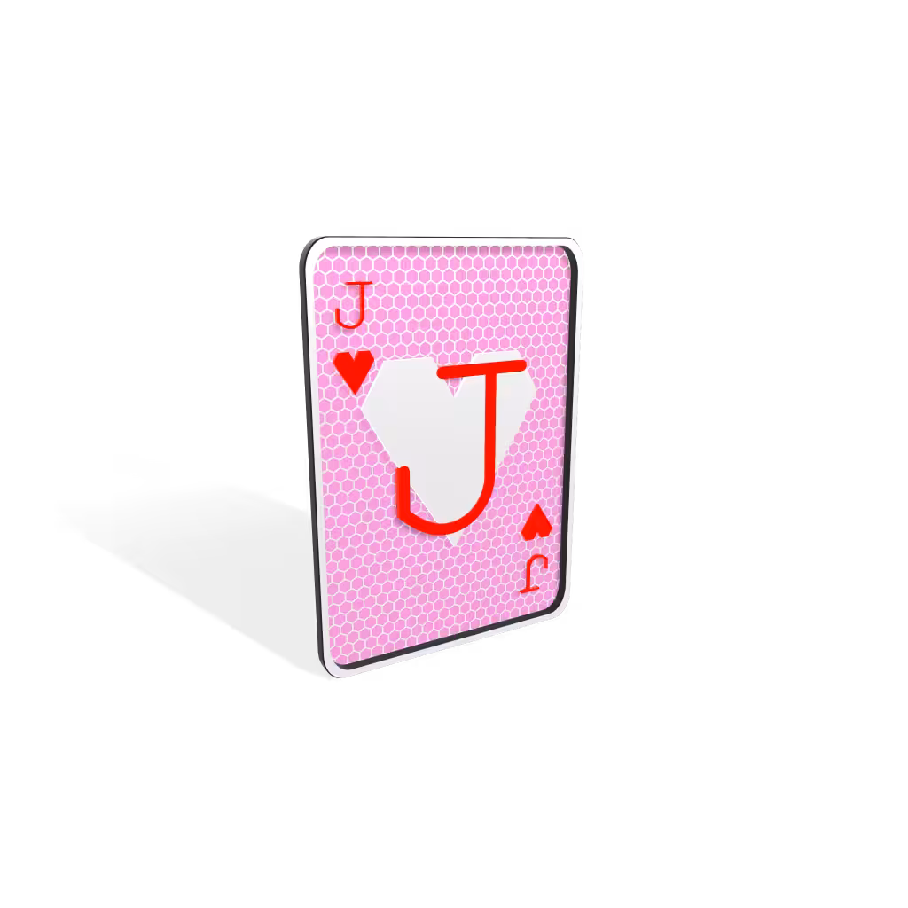 Jack of Hearts : Tezicana Playing Cards