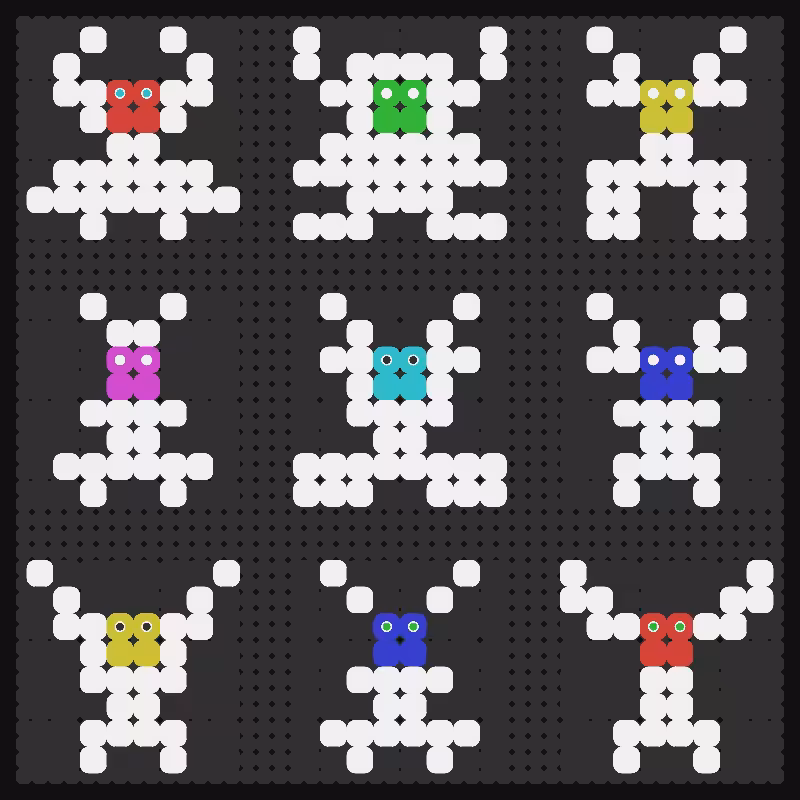 8x8 Pixel Creatures #108