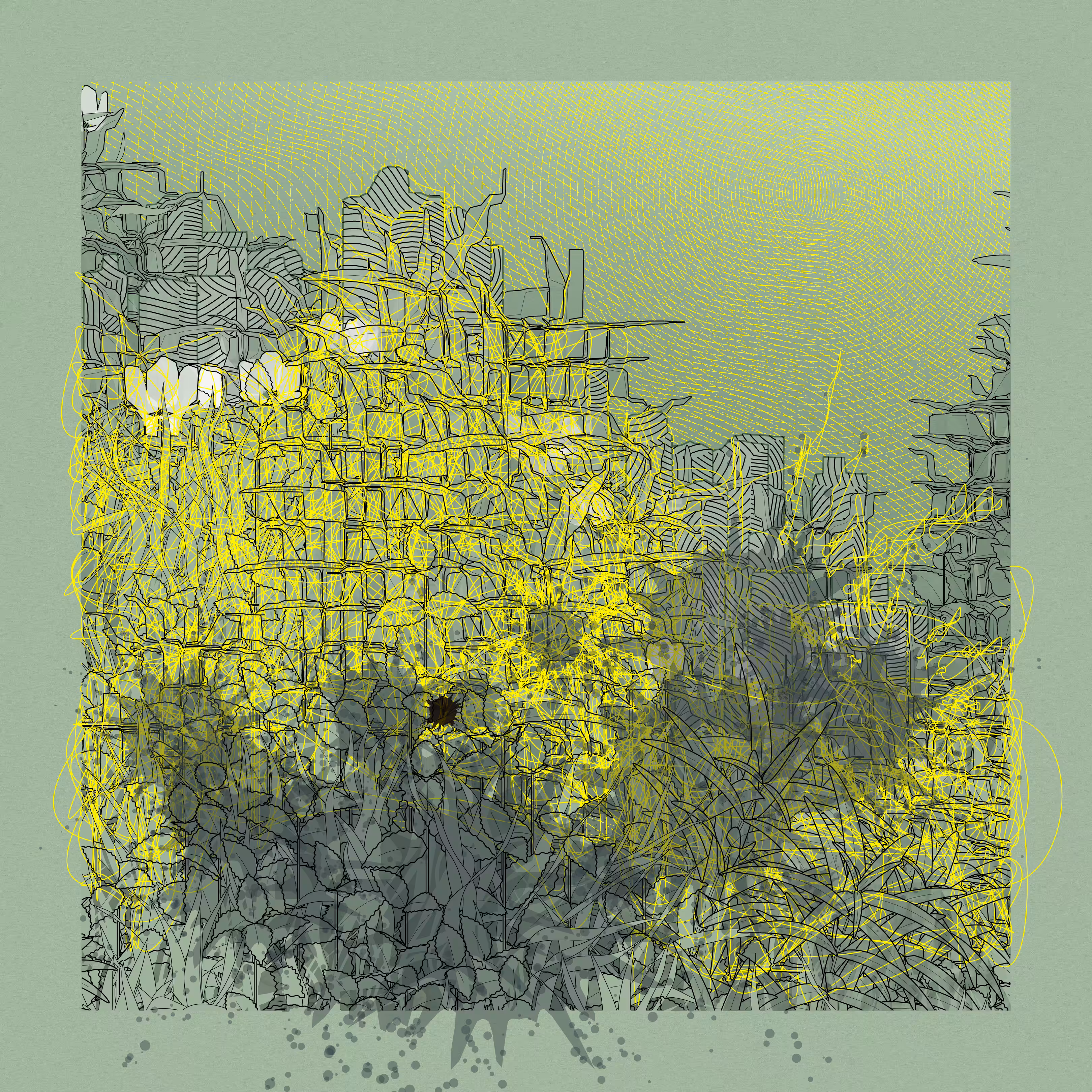 Landscape with Carbon Capture #7793
