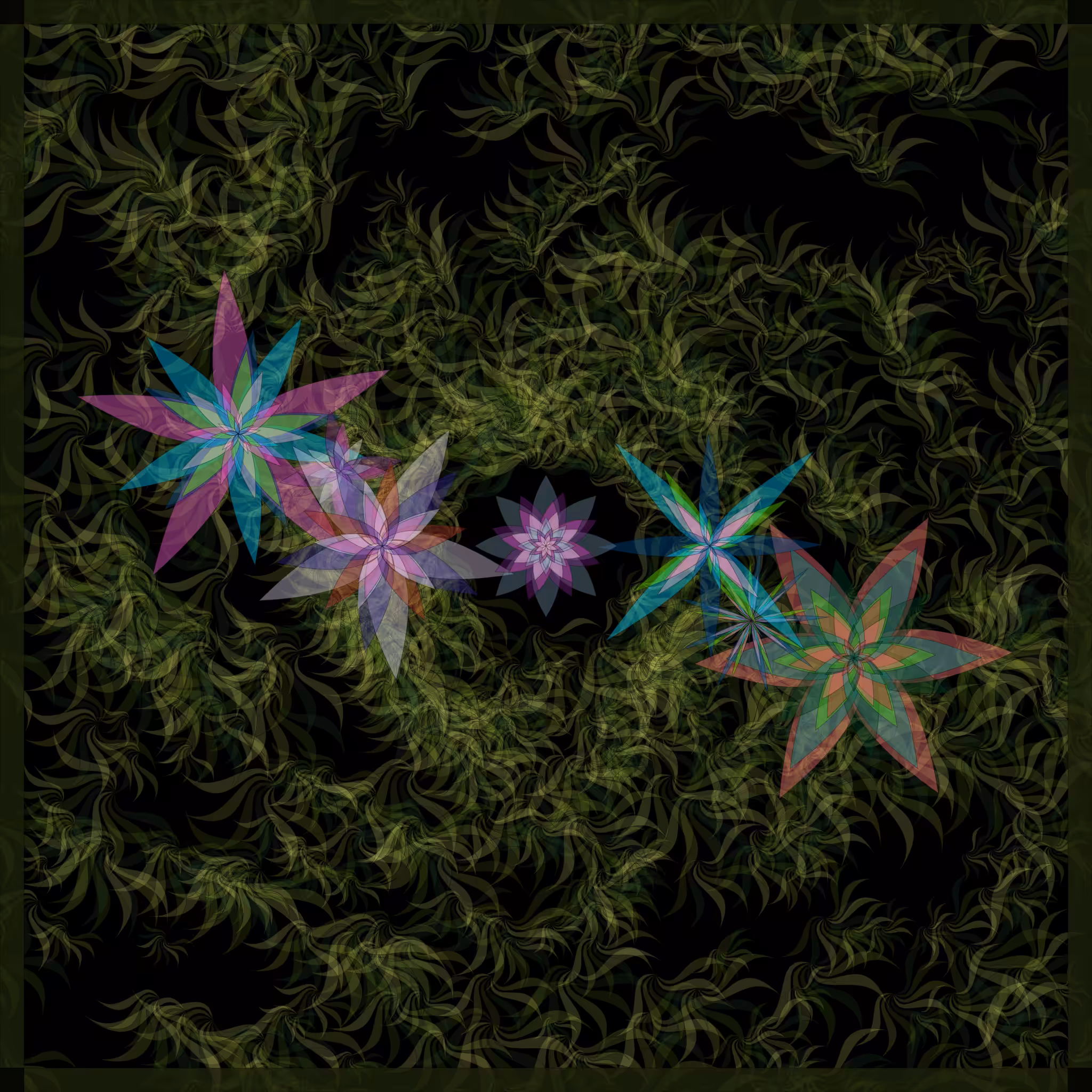 Bezier Garden #114