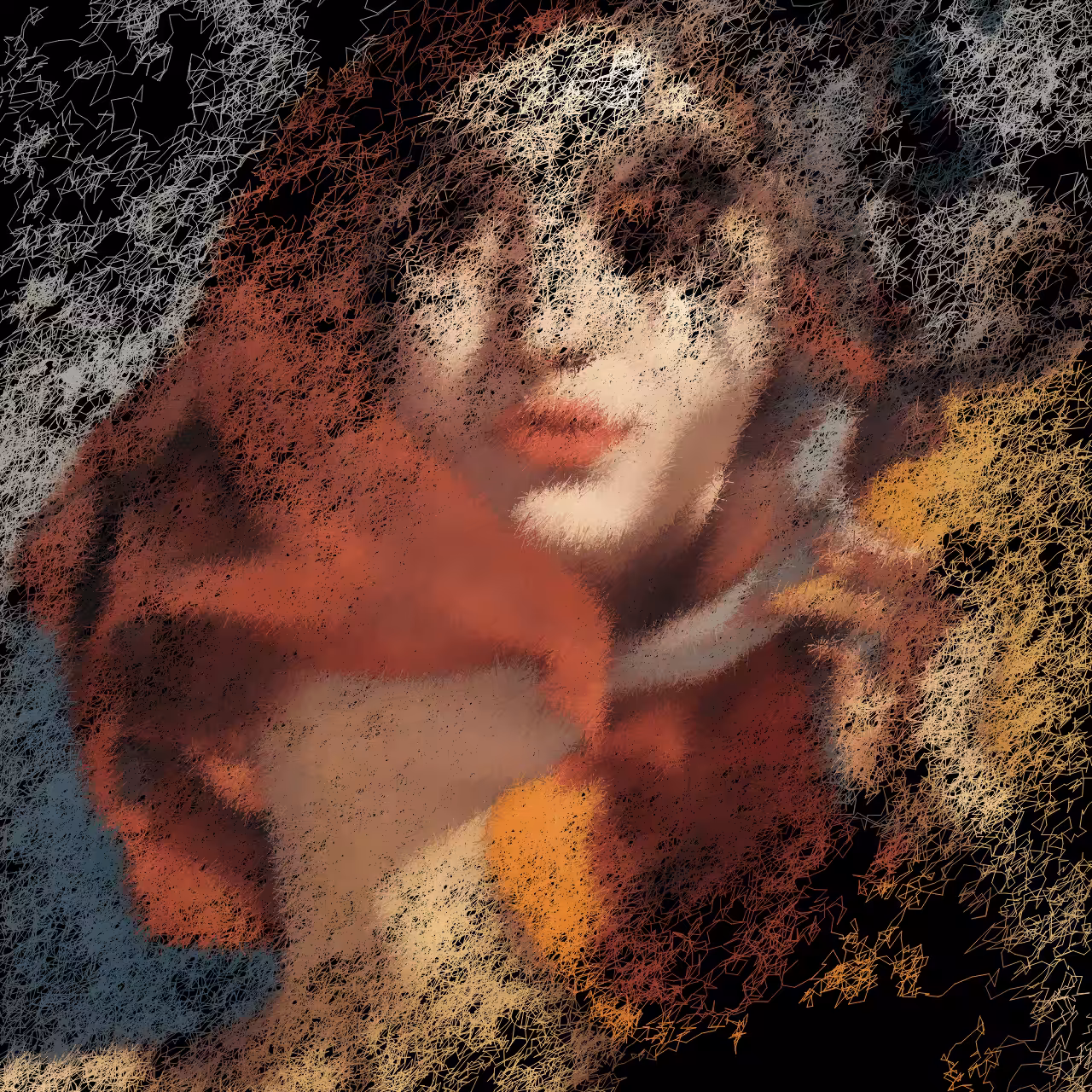 Diffusion Walks: Series 1 #46