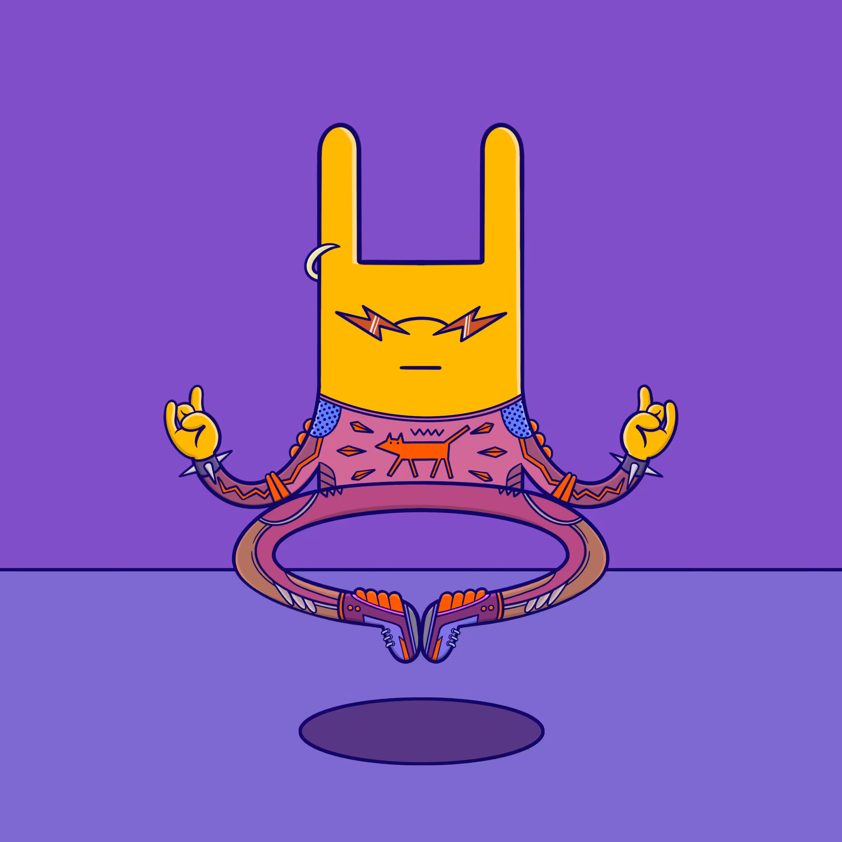 Meditation Rabbit #56