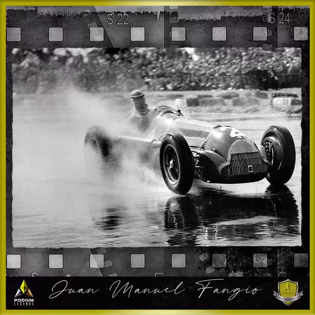 Fangio, Alfa Romeo 158 British GP Silverstone, 1950