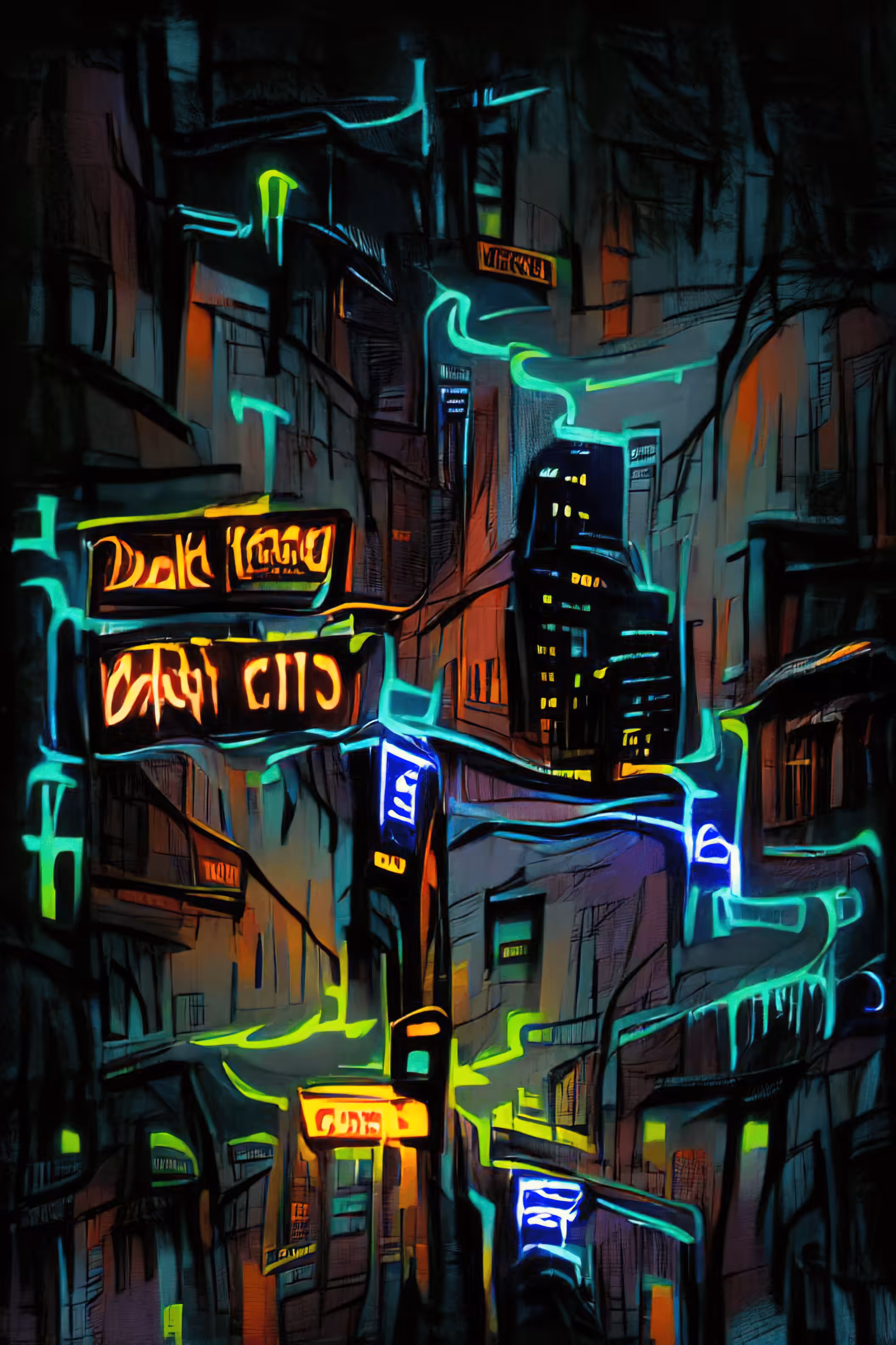 Hong Kong 9 Neon