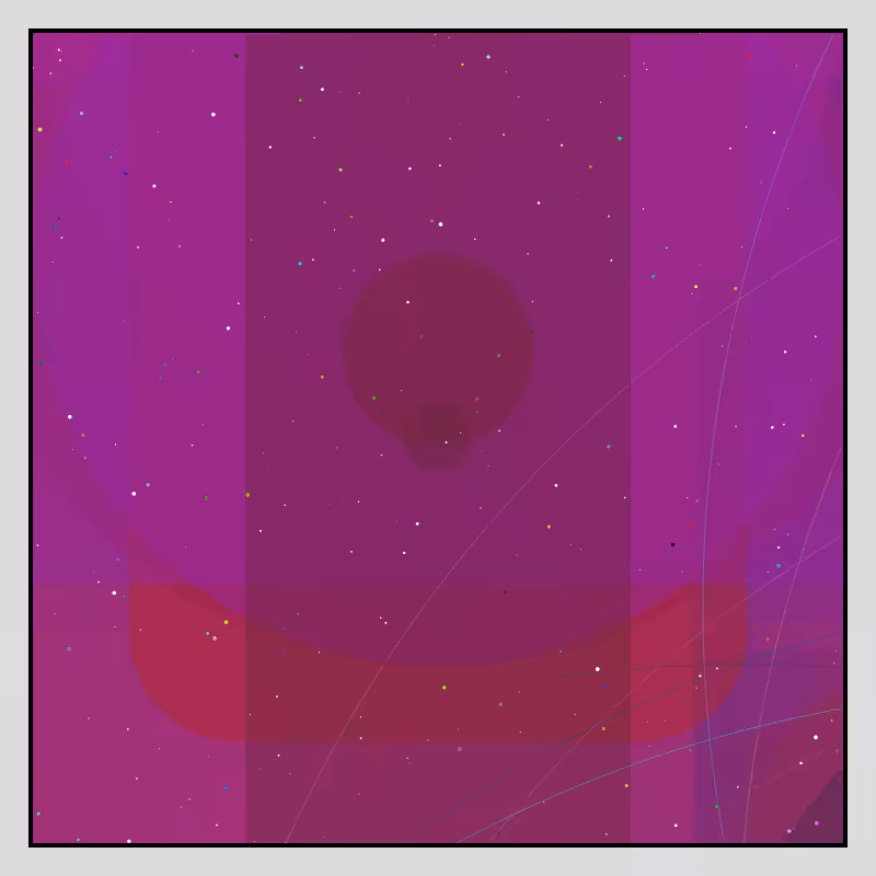 Color Field Starry B #139